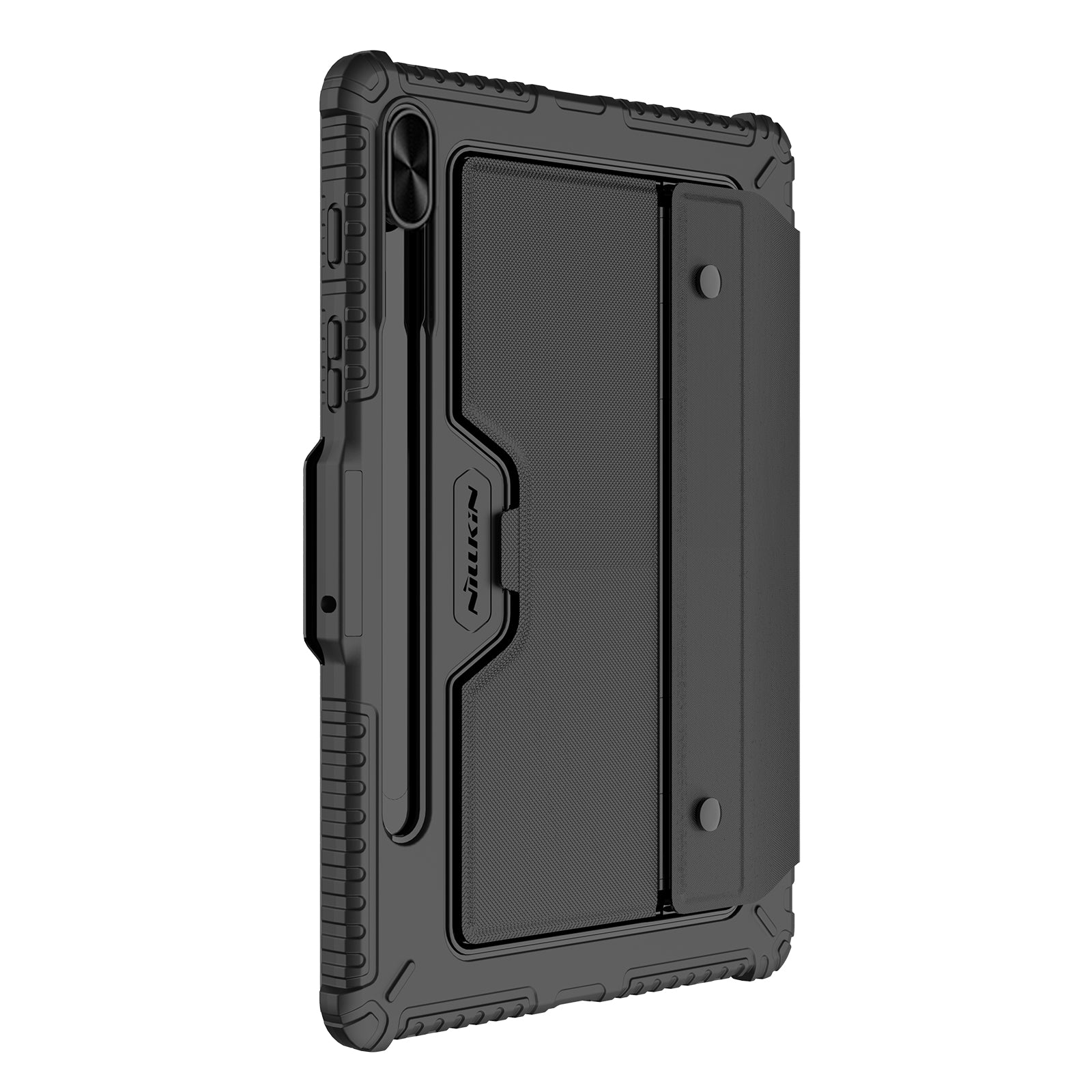 NILLKIN Keyboard Case for Samsung Galaxy Tab S8 Auto Sleep/Wake PU Leather Tablet Protective Case Bluetooth Keyboard with Touchpad