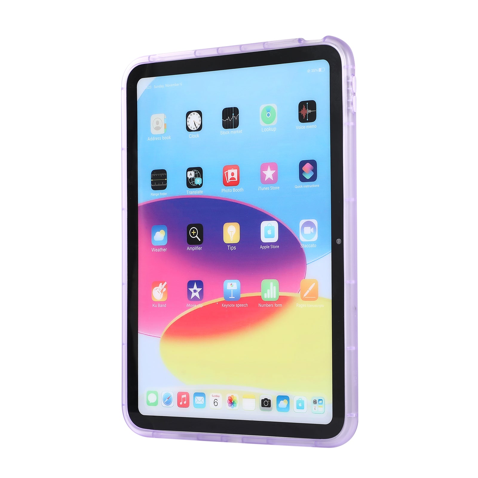 For iPad 10.9 (2022) Case PC TPU Corner Cushion Tablet Cover