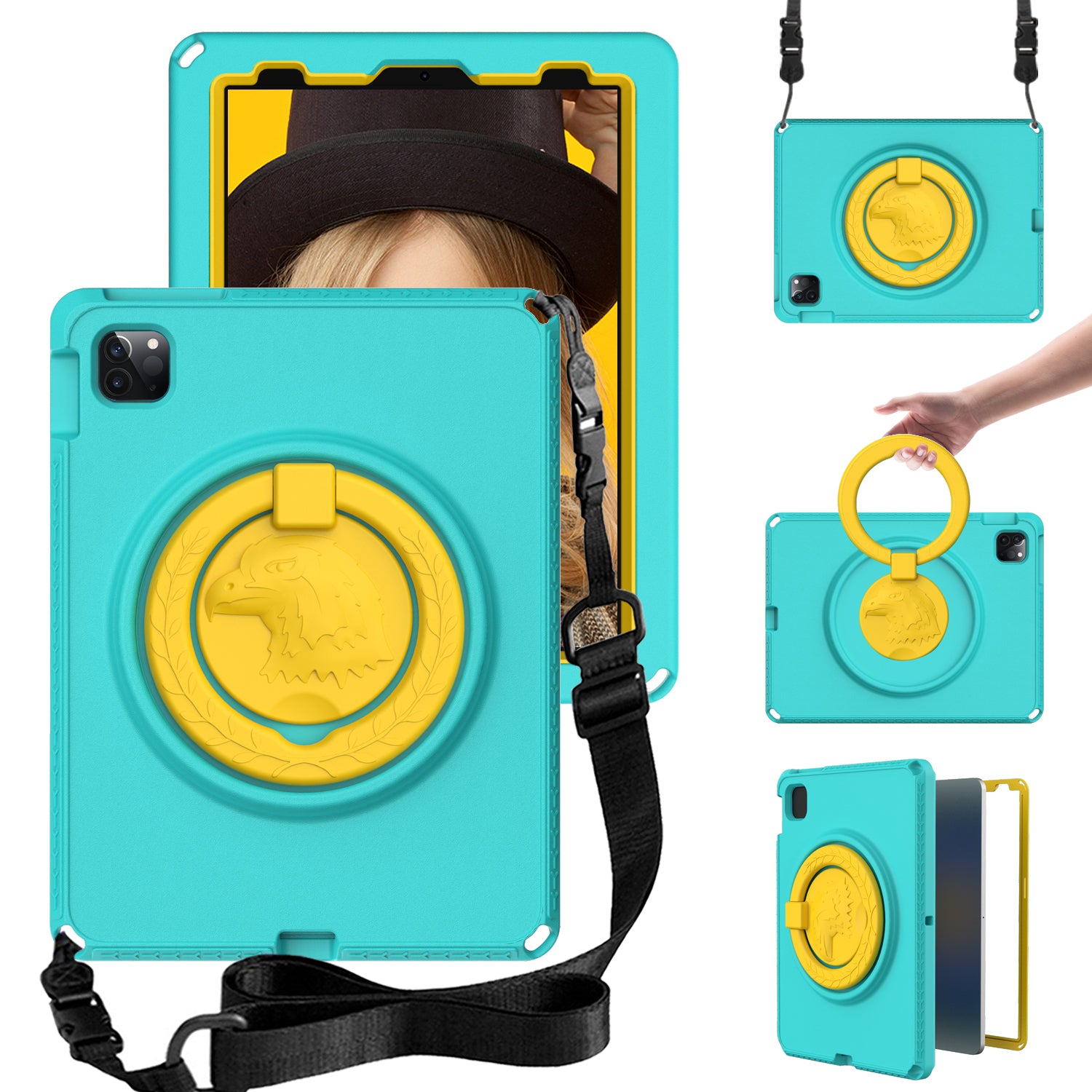 For iPad Pro 11 (2022) (2021) (2020) (2018) Air (2022) (2020) EVA Case Protective Tablet Cover