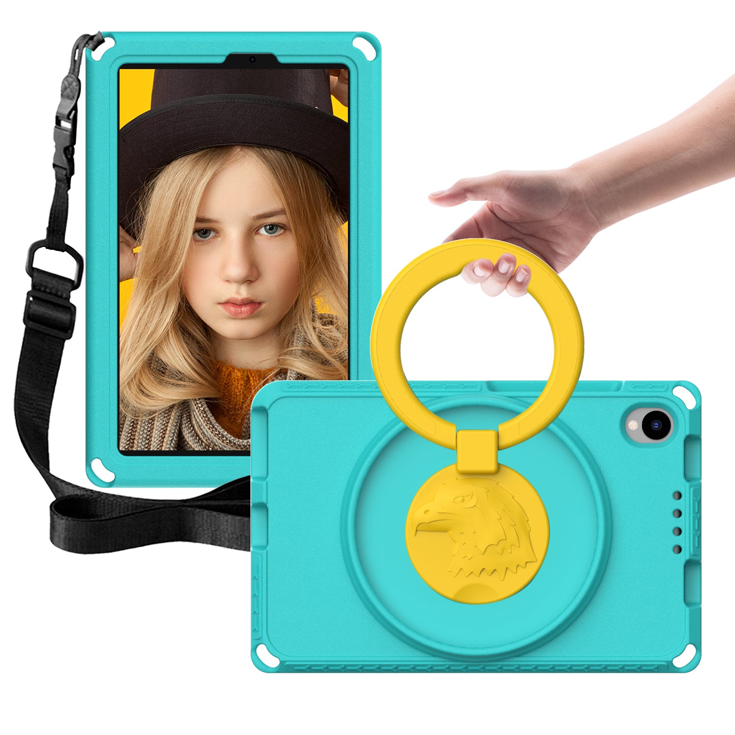 For Samsung Galaxy Tab A 8.4 (2020) T307 T307U Huawei MatePad T8 Lenovo Tab M8 TB-8505F 8705N M8 Gen 4 EVA Case