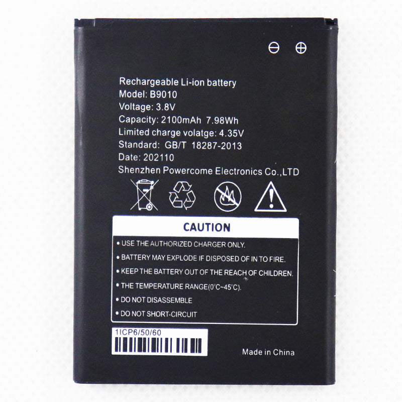 For MTC 8723FT MTS 8723 FT 4G LTE 3.8V 2100mAh Lithium-ion Polymer WiFi Router Hotspot Battery (Encode: B9010) (without Logo)