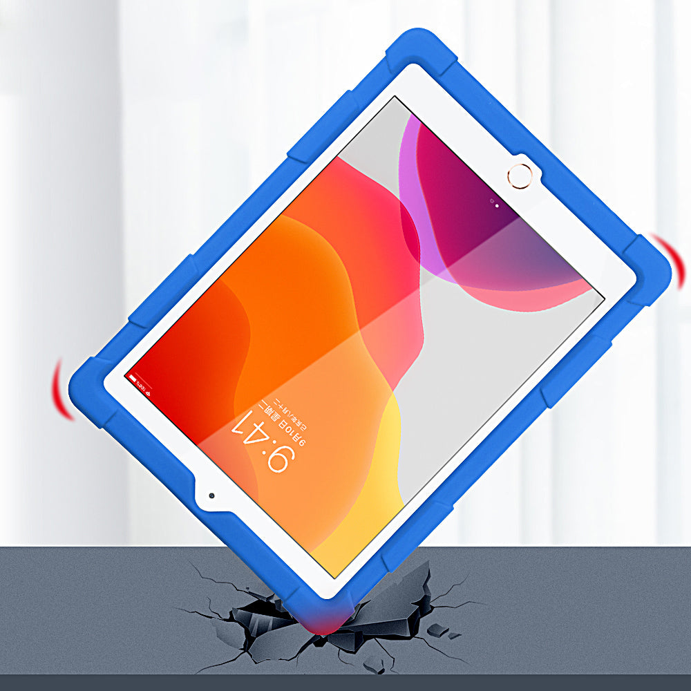 For iPad Air (2013) Air 2 iPad 9.7-inch (2017) (2018) Silicone Tablet Case PC Kickstand Protective Cover
