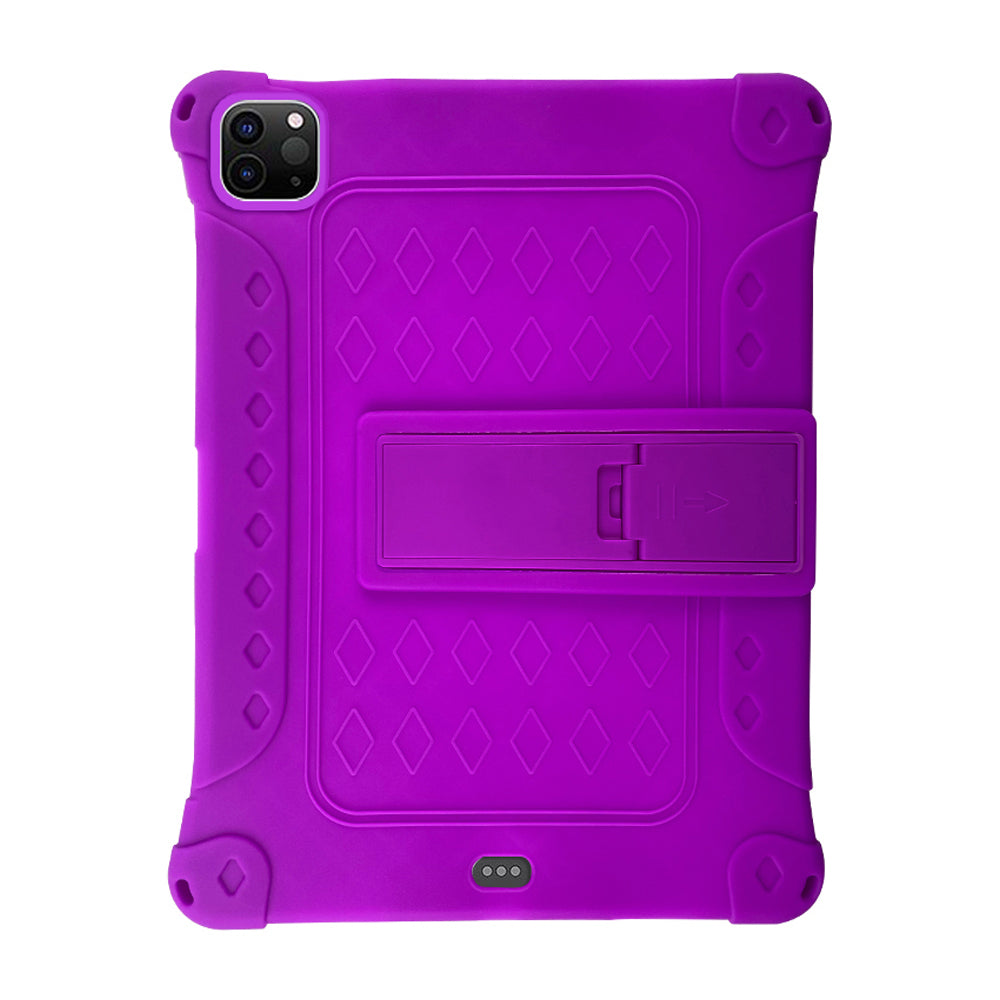 For iPad Pro 11 (2018) (2020) (2021) (2022) Air (2020) (2022) iPad 10.9 (2022) Silicone Tablet Case with Kickstand