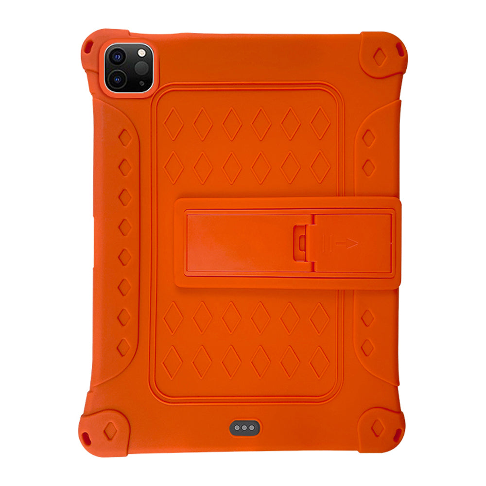 For iPad Pro 11 (2018) (2020) (2021) (2022) Air (2020) (2022) iPad 10.9 (2022) Silicone Tablet Case with Kickstand