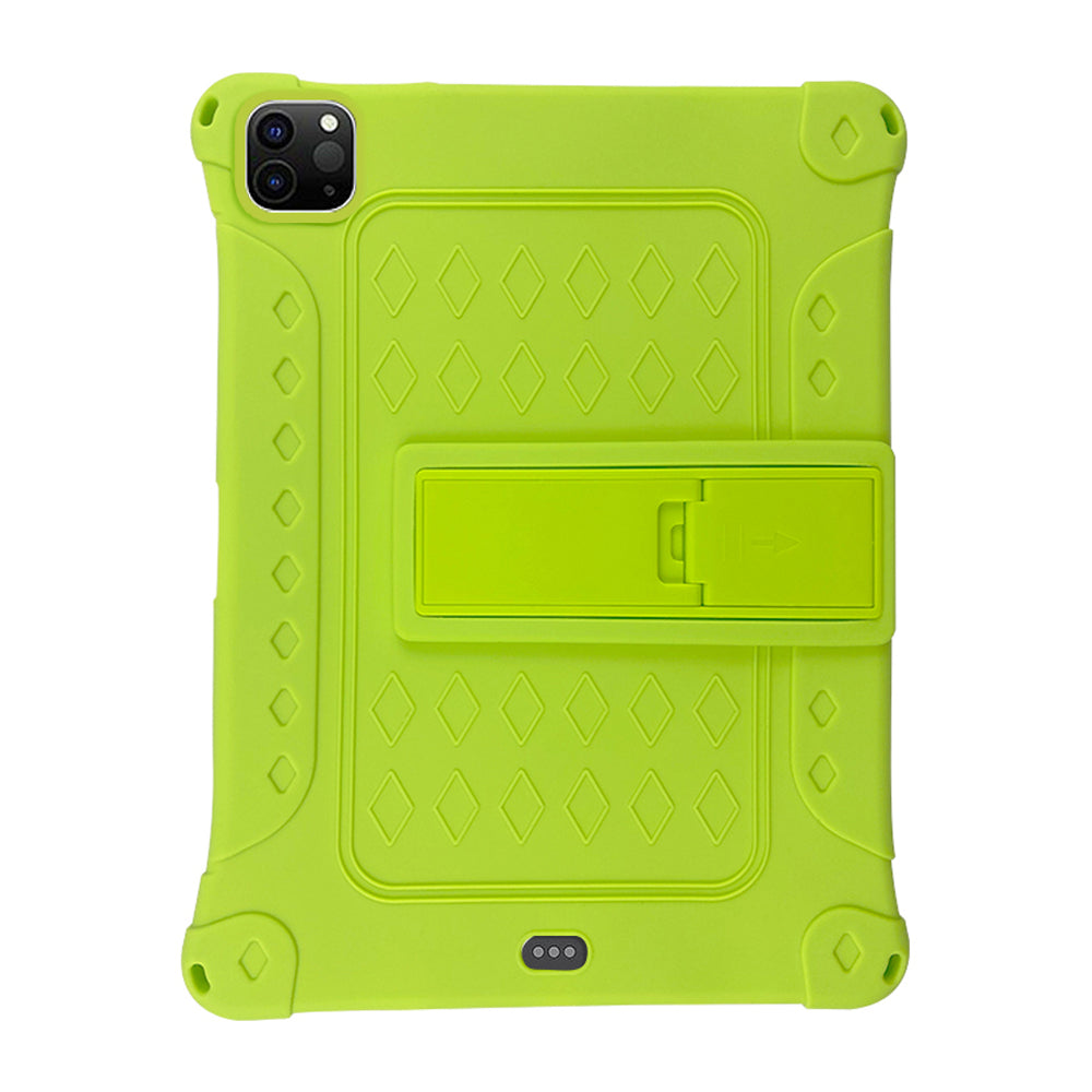 For iPad Pro 12.9 (2018) (2020) (2021) (2022) Tablet Case Soft Silicone Kickstand Protective Cover