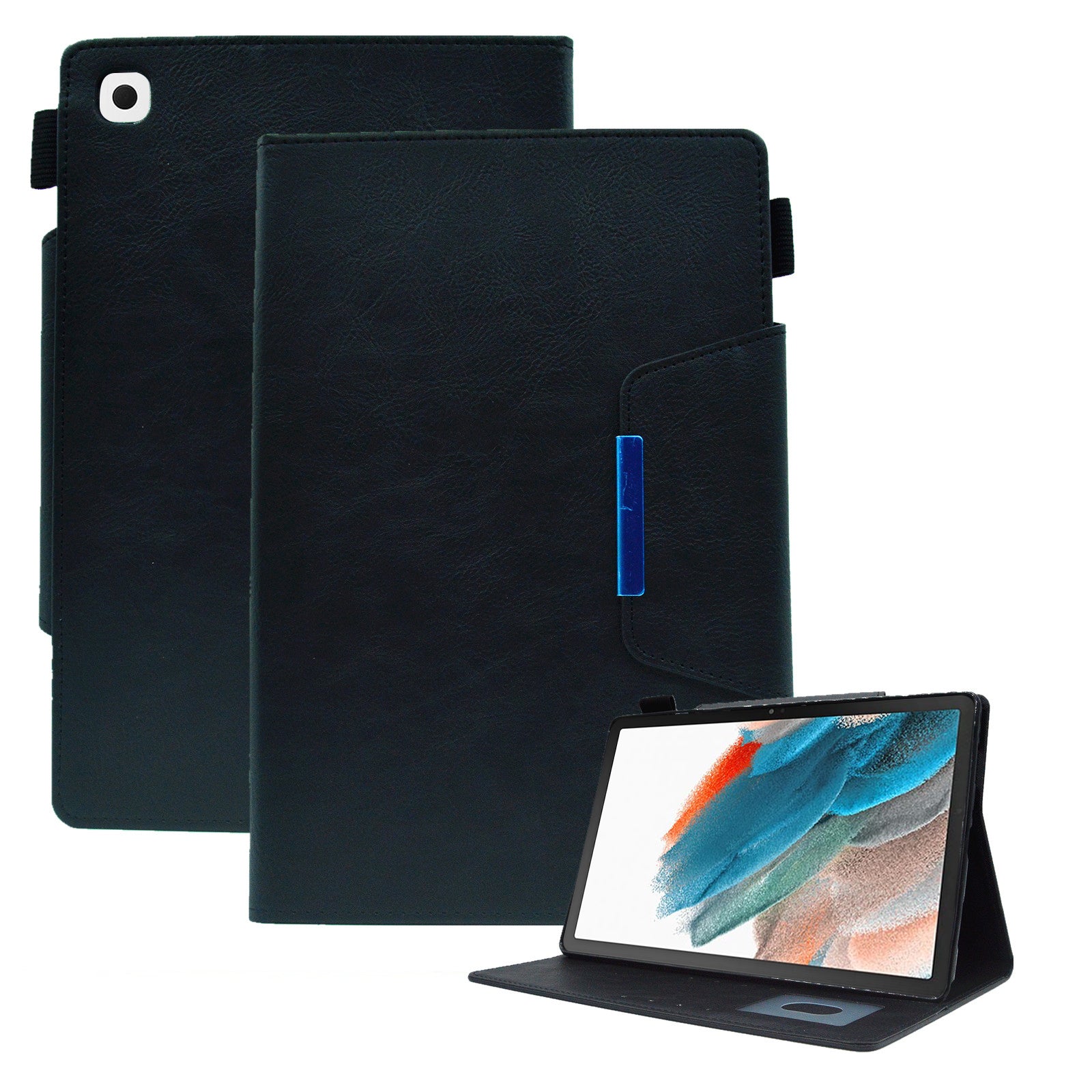 For Samsung Galaxy Tab A 8.0 (2019) SM-T290 (Wi-Fi) / SM-T295 (LTE) Tablet Case Leather Business Slim Stand Cover