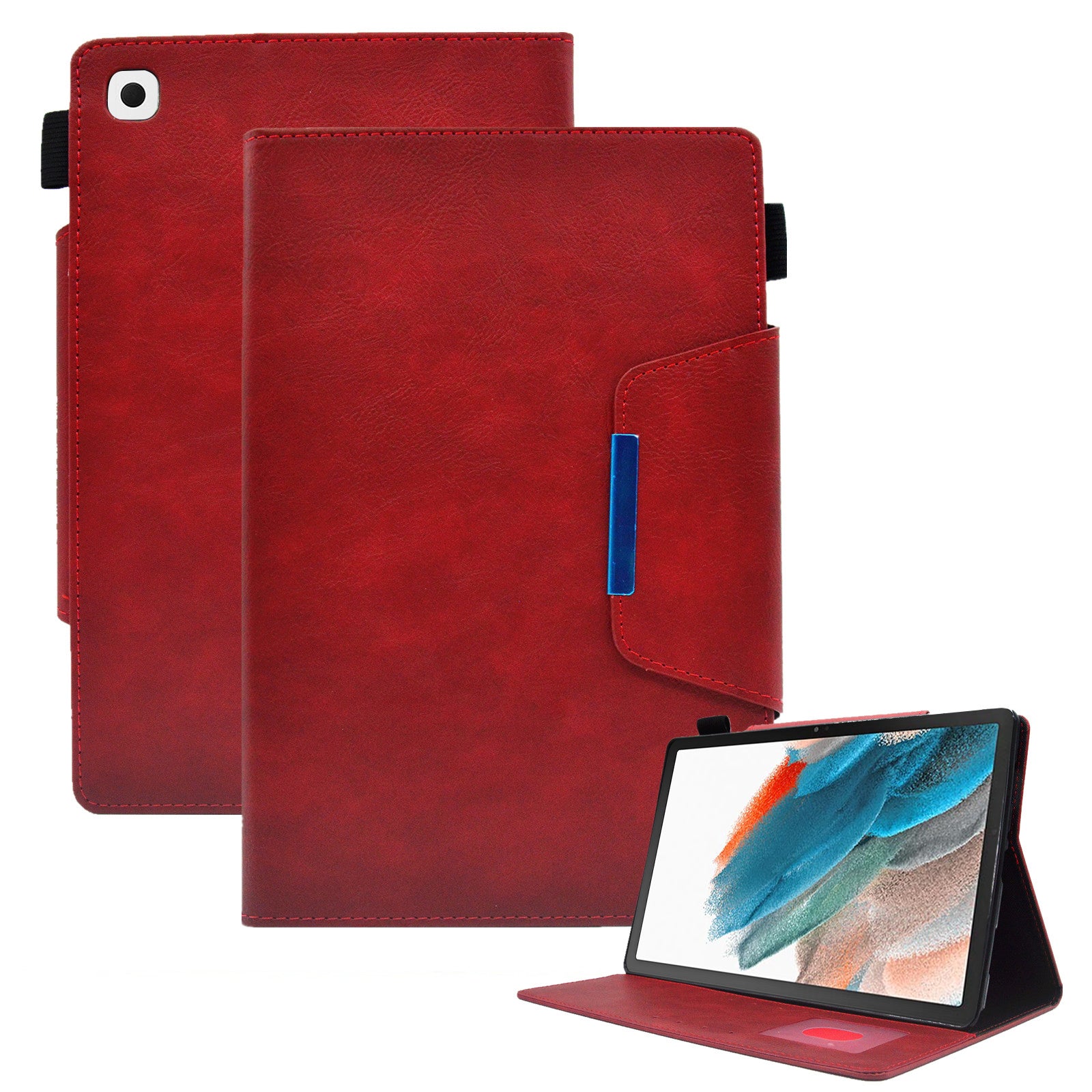 For Samsung Galaxy Tab A 8.0 (2019) SM-T290 (Wi-Fi) / SM-T295 (LTE) Tablet Case Leather Business Slim Stand Cover