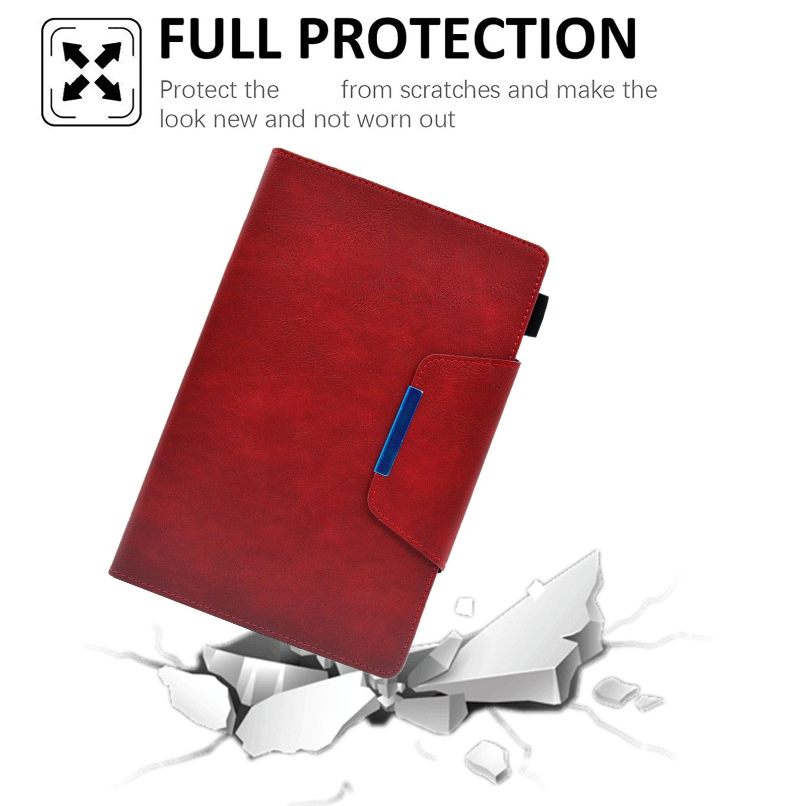 For Samsung Galaxy Tab A 8.0 (2019) SM-T290 (Wi-Fi) / SM-T295 (LTE) Tablet Case Leather Business Slim Stand Cover