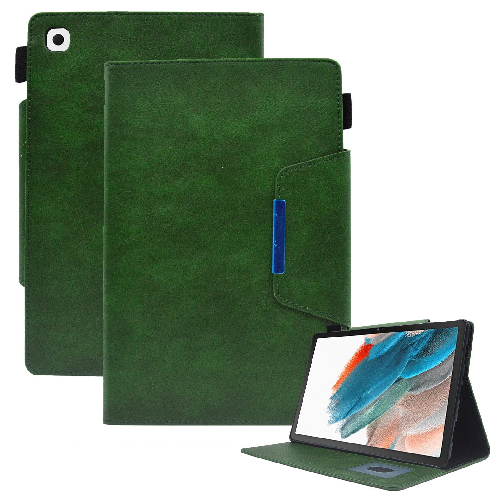 For Samsung Galaxy Tab A 8.0 (2019) SM-T290 (Wi-Fi) / SM-T295 (LTE) Tablet Case Leather Business Slim Stand Cover