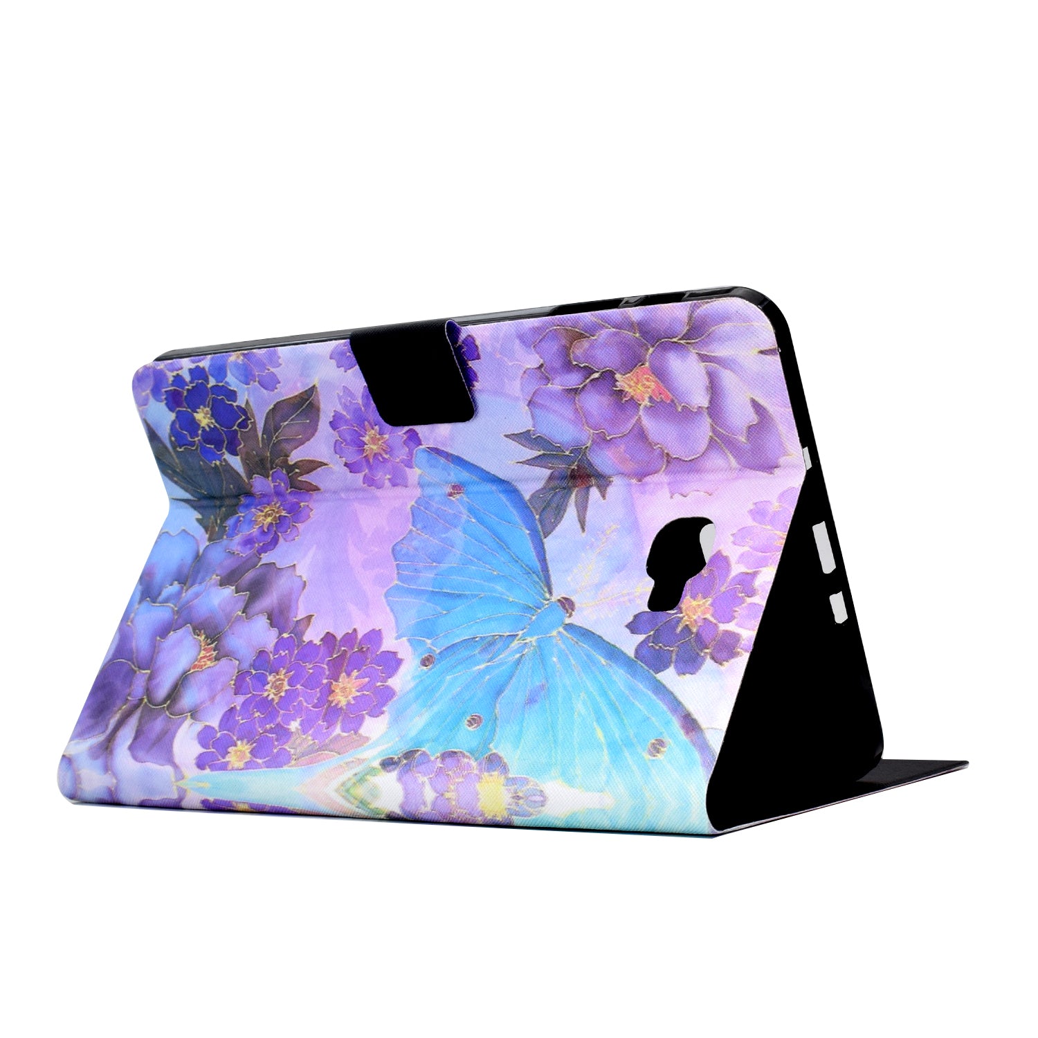 For Samsung Galaxy Tab A 10.1 (2016) T580 / T585 Leather Flip Cover Pattern Printed Tablet Case with Card Slots