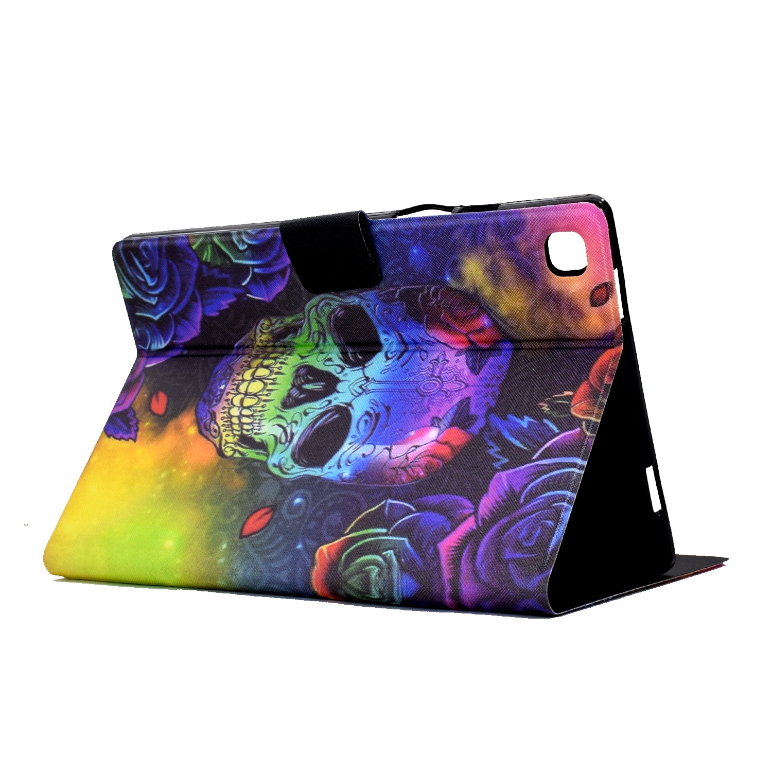 Pattern Printed Shockproof Case for Samsung Galaxy Tab A 10.1 (2019) T510 / T515 Leather Tablet Cover with Card Slots