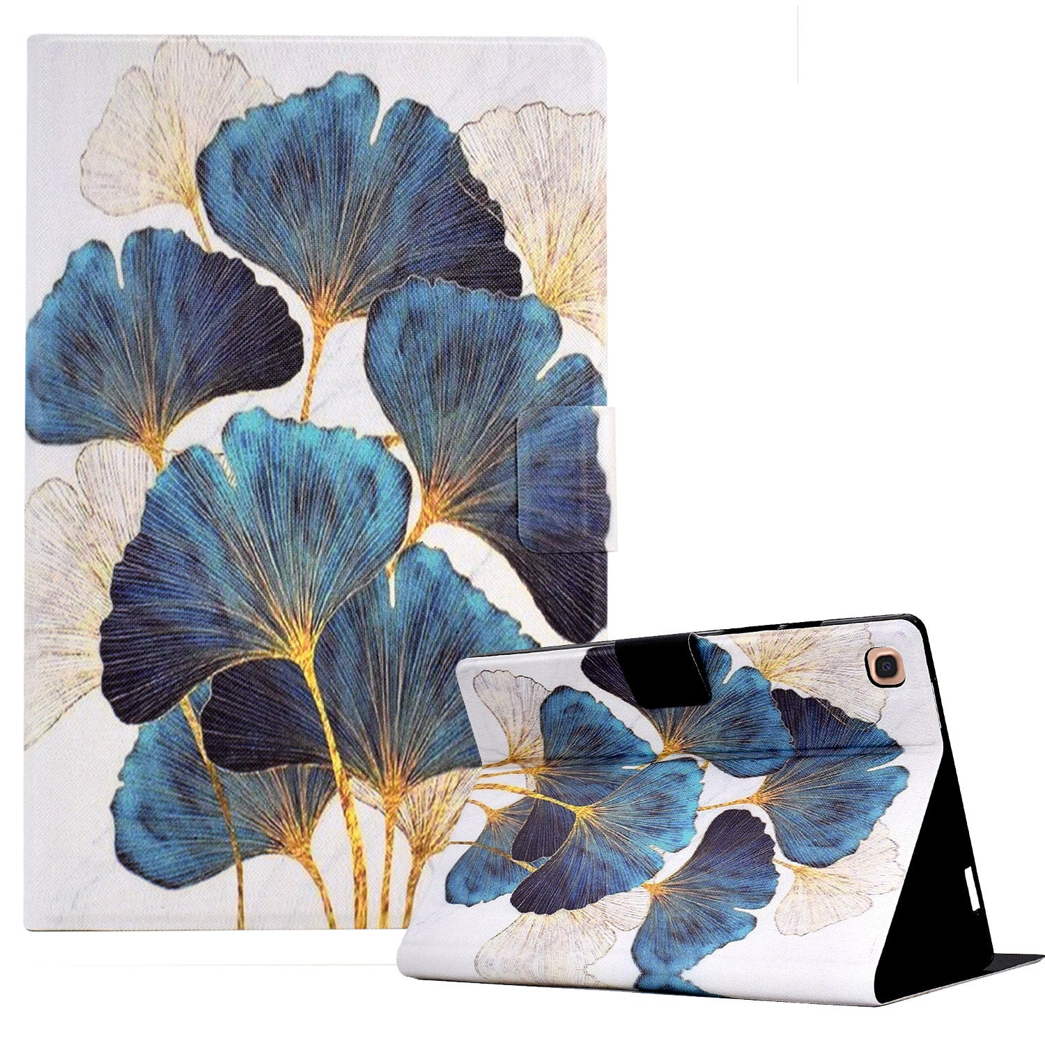 Pattern Printed Shockproof Case for Samsung Galaxy Tab A 10.1 (2019) T510 / T515 Leather Tablet Cover with Card Slots