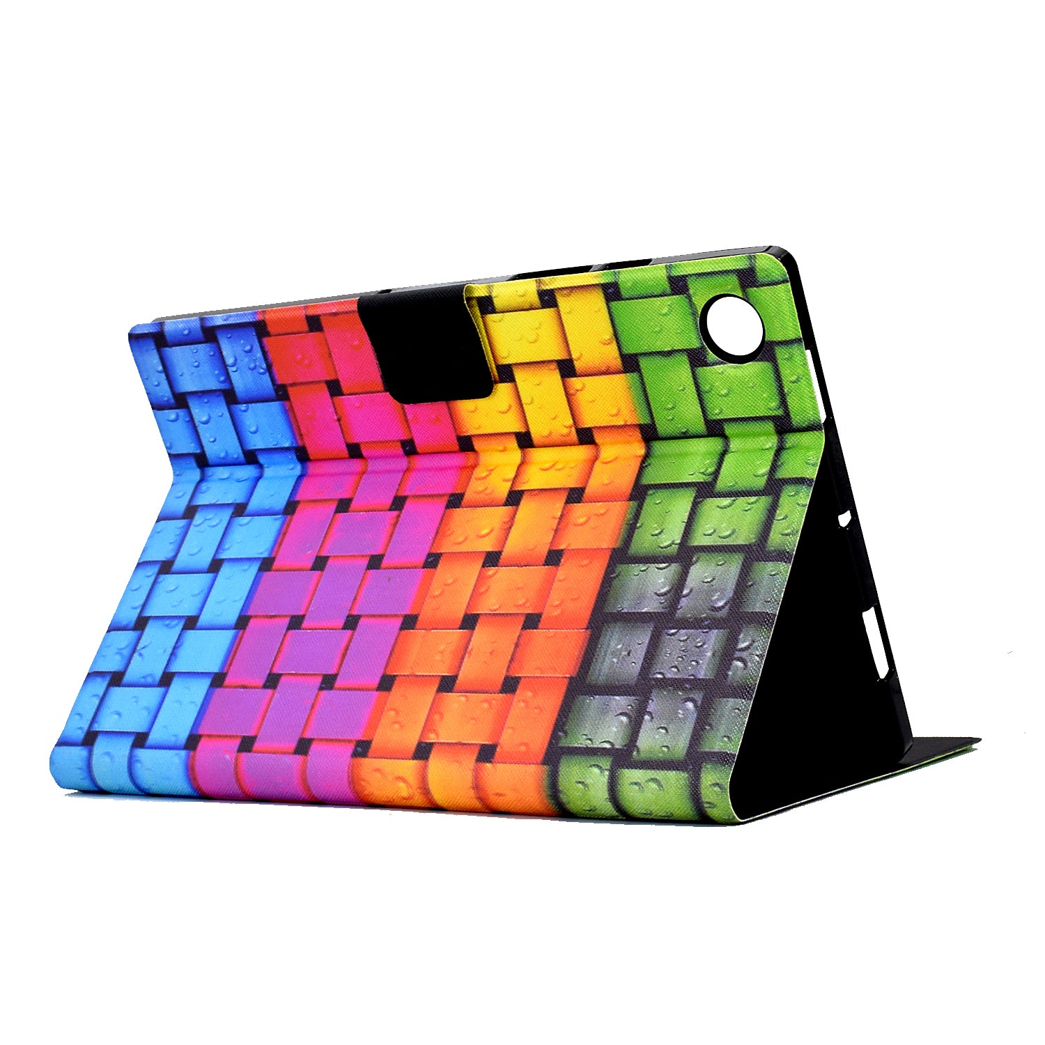 Pattern Printed Leather Cover for Samsung Galaxy Tab A8 10.5 (2021) X205 / X200 Card Slots Tablet Case