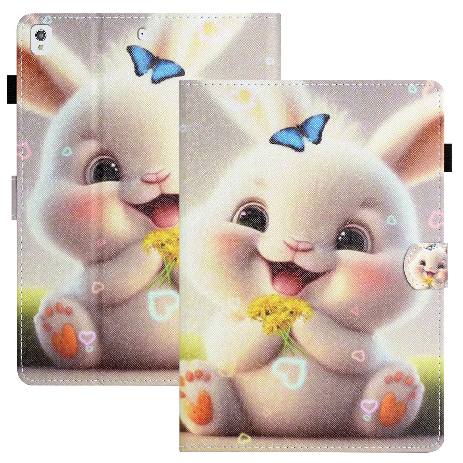 Pattern Printing Tablet Case for Samsung Galaxy Tab S6 Lite P610 / P615 Anti-Scratch PU Leather Flip Cover