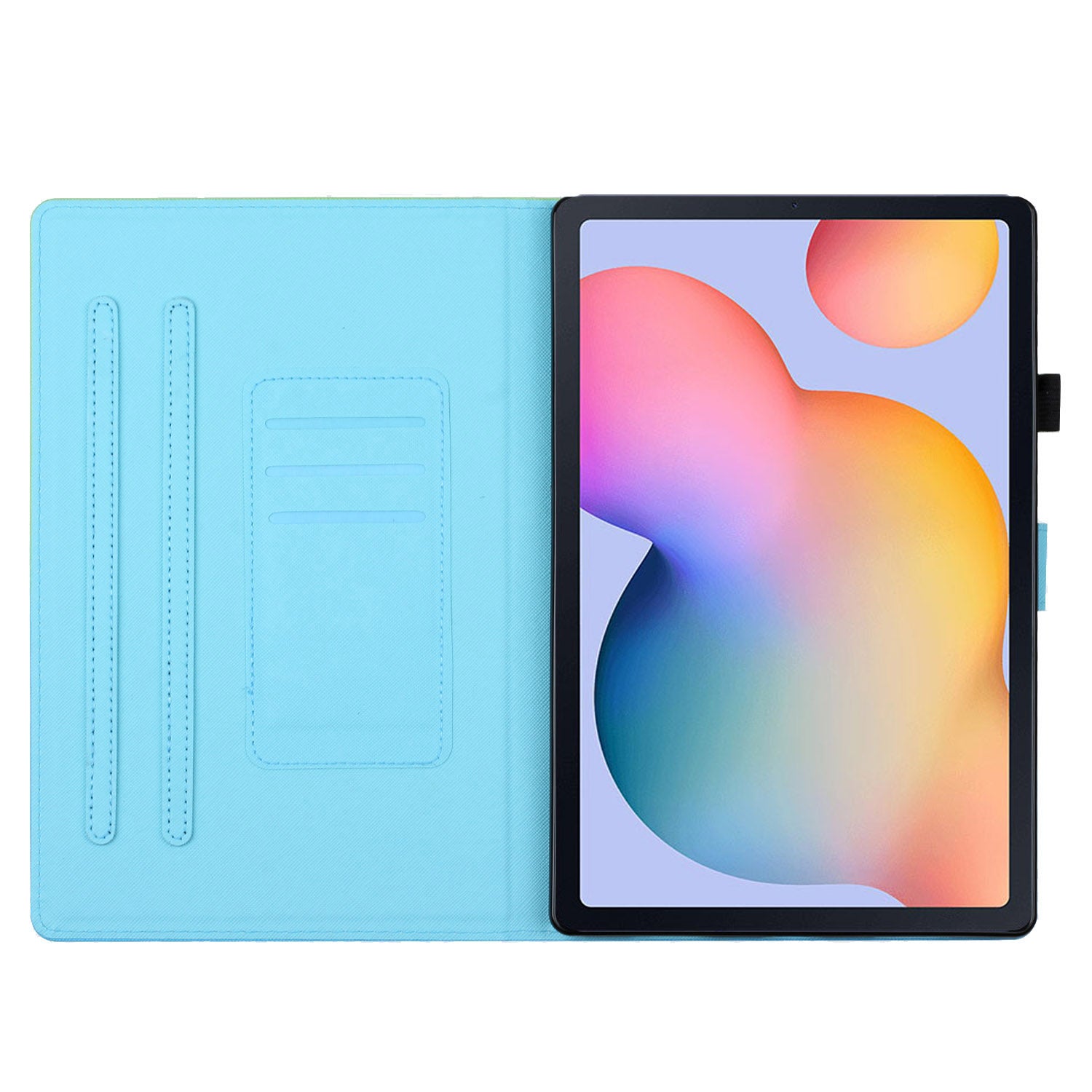 Pattern Printing Tablet Case for Samsung Galaxy Tab S6 Lite P610 / P615 Anti-Scratch PU Leather Flip Cover