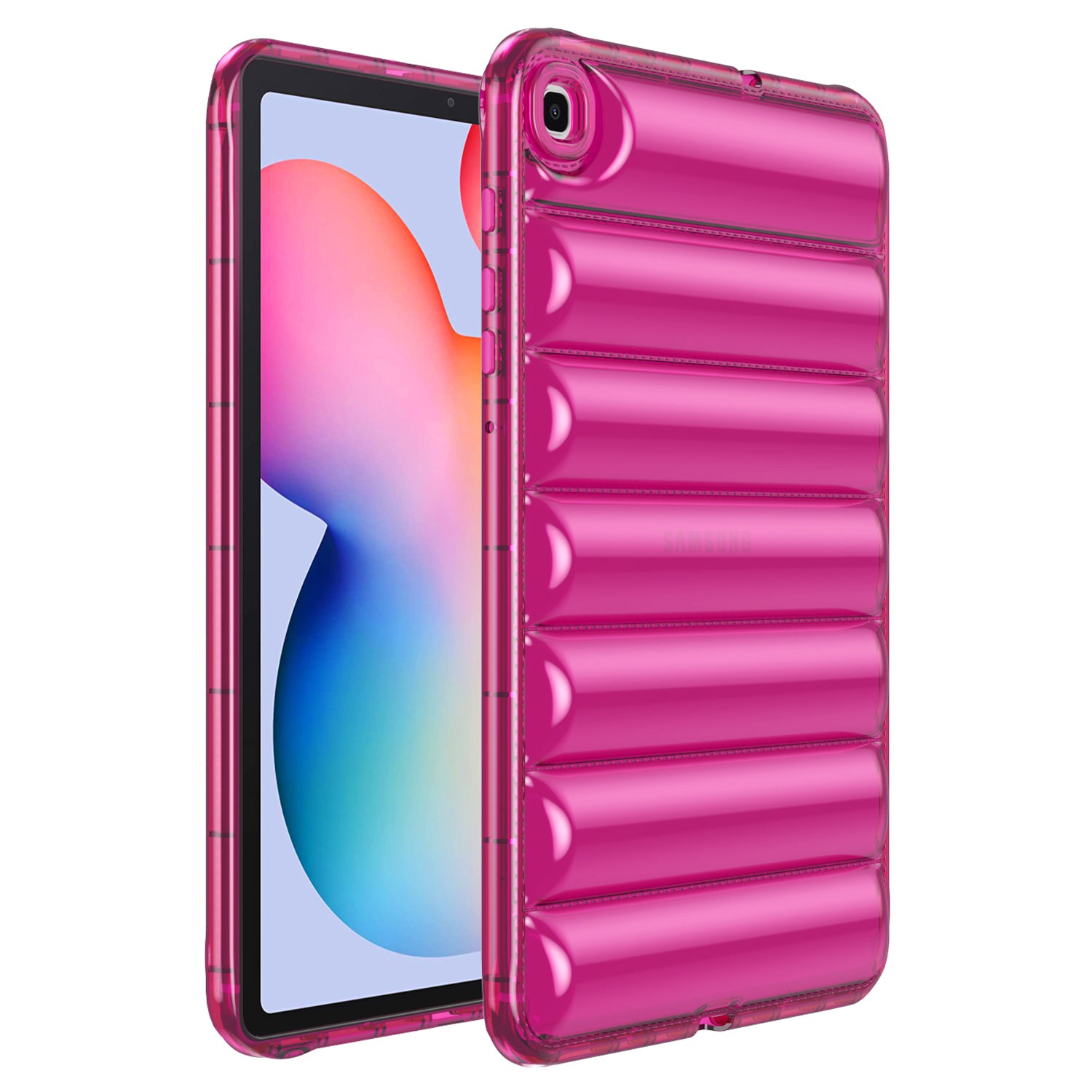 For Samsung Galaxy Tab S6 Lite P610 P615 / Tab S6 Lite (2022) TPU Tablet Case Down Jacket Design Protective Cover