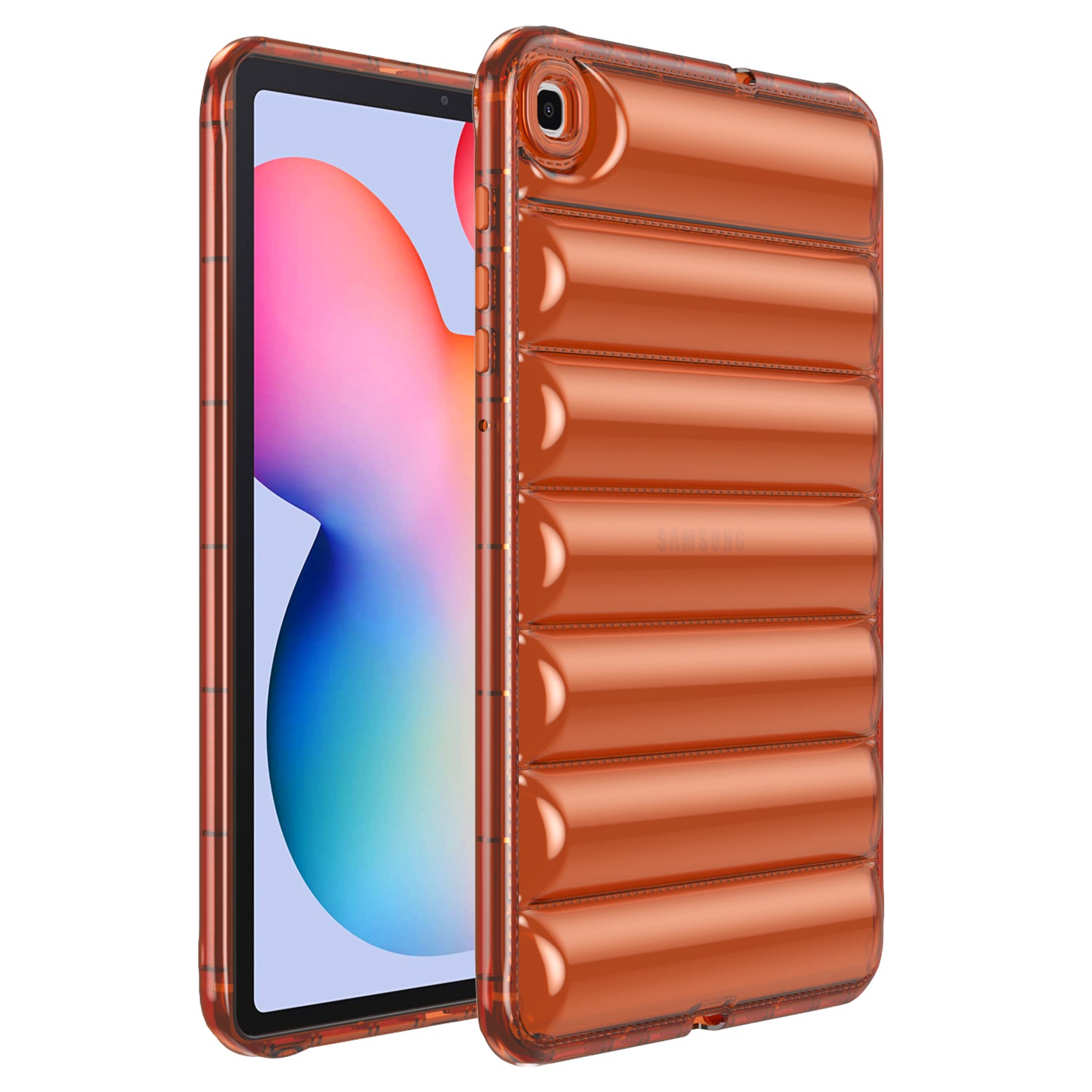 For Samsung Galaxy Tab S6 Lite P610 P615 / Tab S6 Lite (2022) TPU Tablet Case Down Jacket Design Protective Cover