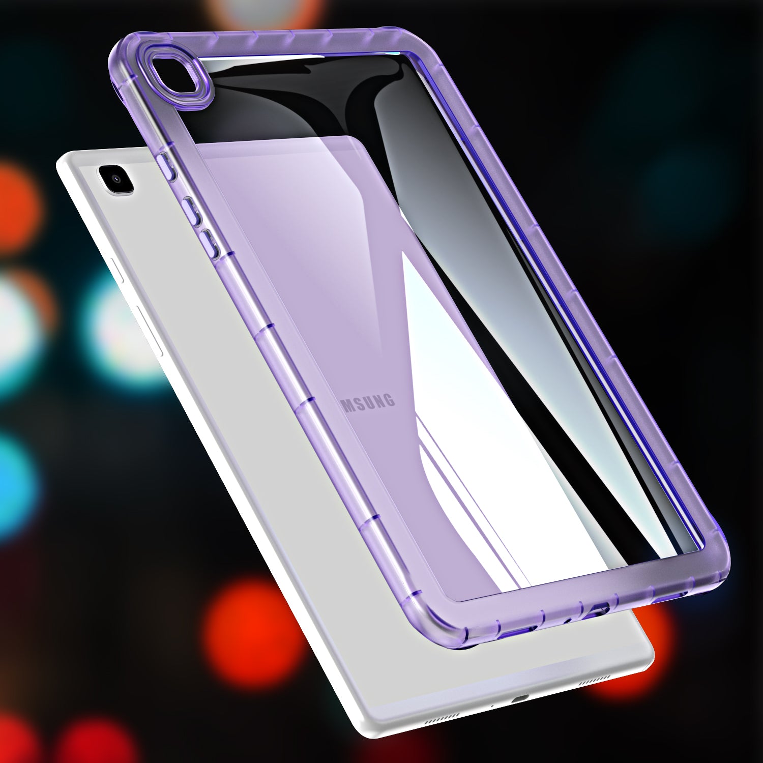 For Samsung Galaxy Tab A 8.0 (2019) SM-T290 (Wi-Fi) / SM-T295 (LTE) Tablet Case Acrylic TPU Clear Tablet Cover
