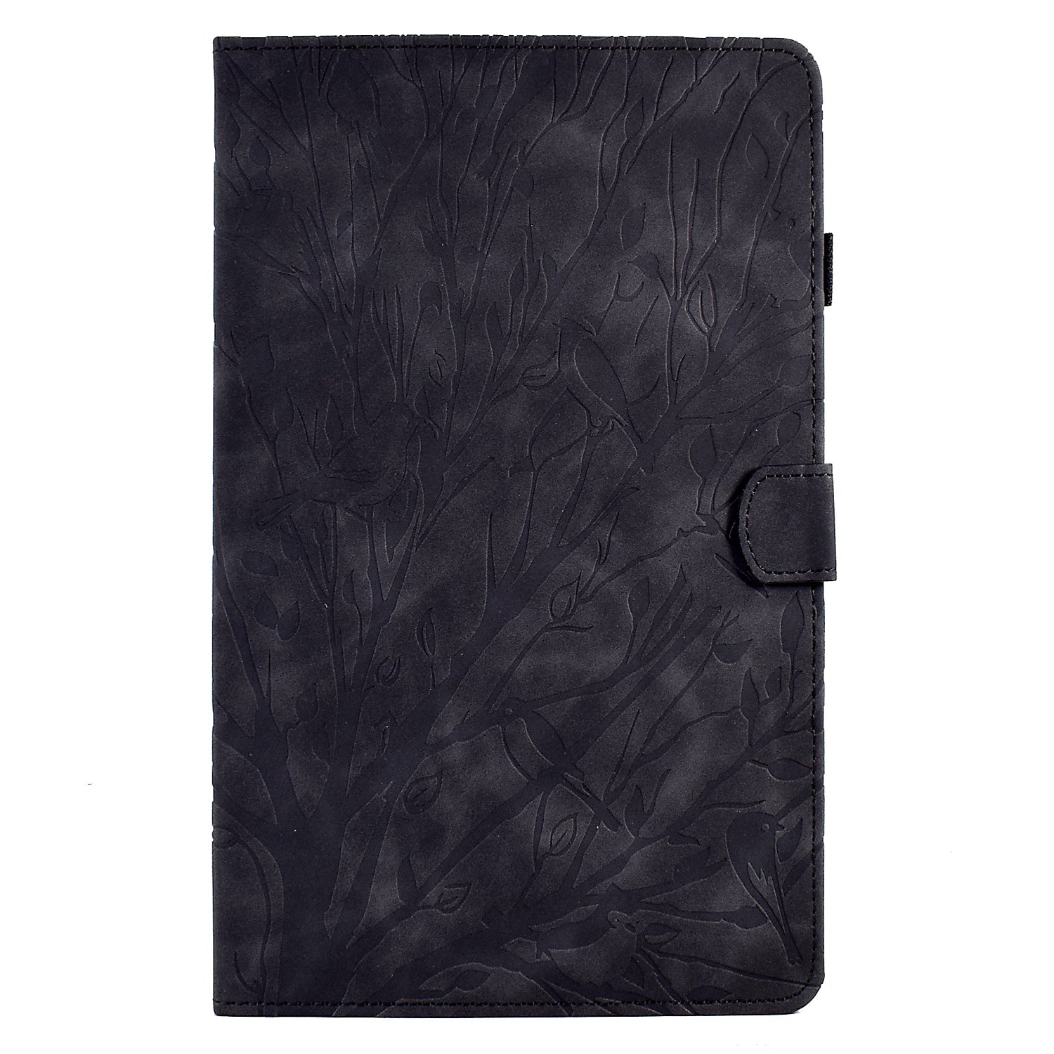 For Samsung Galaxy Tab A 10.1 (2016) T580 T585 PU Leather Tablet Stand Case Imprinted Tree Card Holder Cover