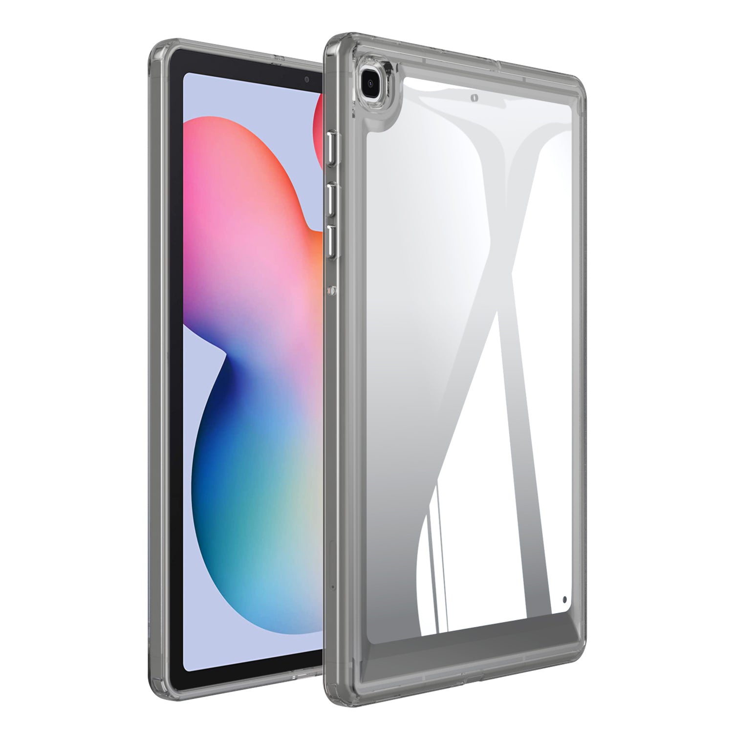 For Samsung Galaxy Tab S6 Lite P610/P615/Tab S6 Lite (2022) TPU Transparent Acrylic Tablet Case Fall-proof Cover