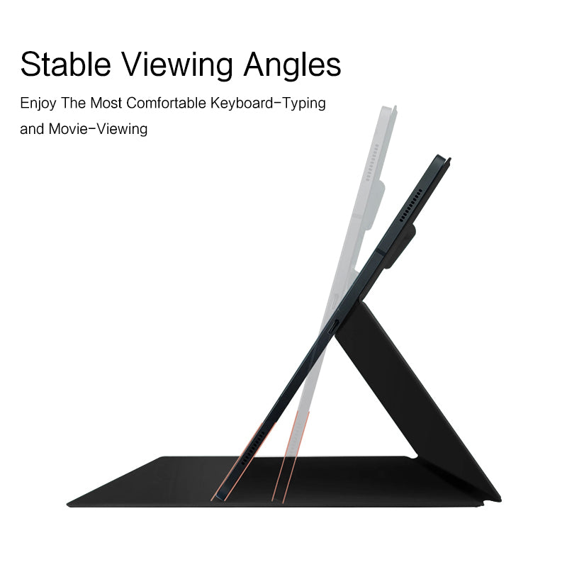 Pro Samsung Galaxy Tab S8 Stand Magnetické pouzdro PU kožené PC Smart Tablet Cover