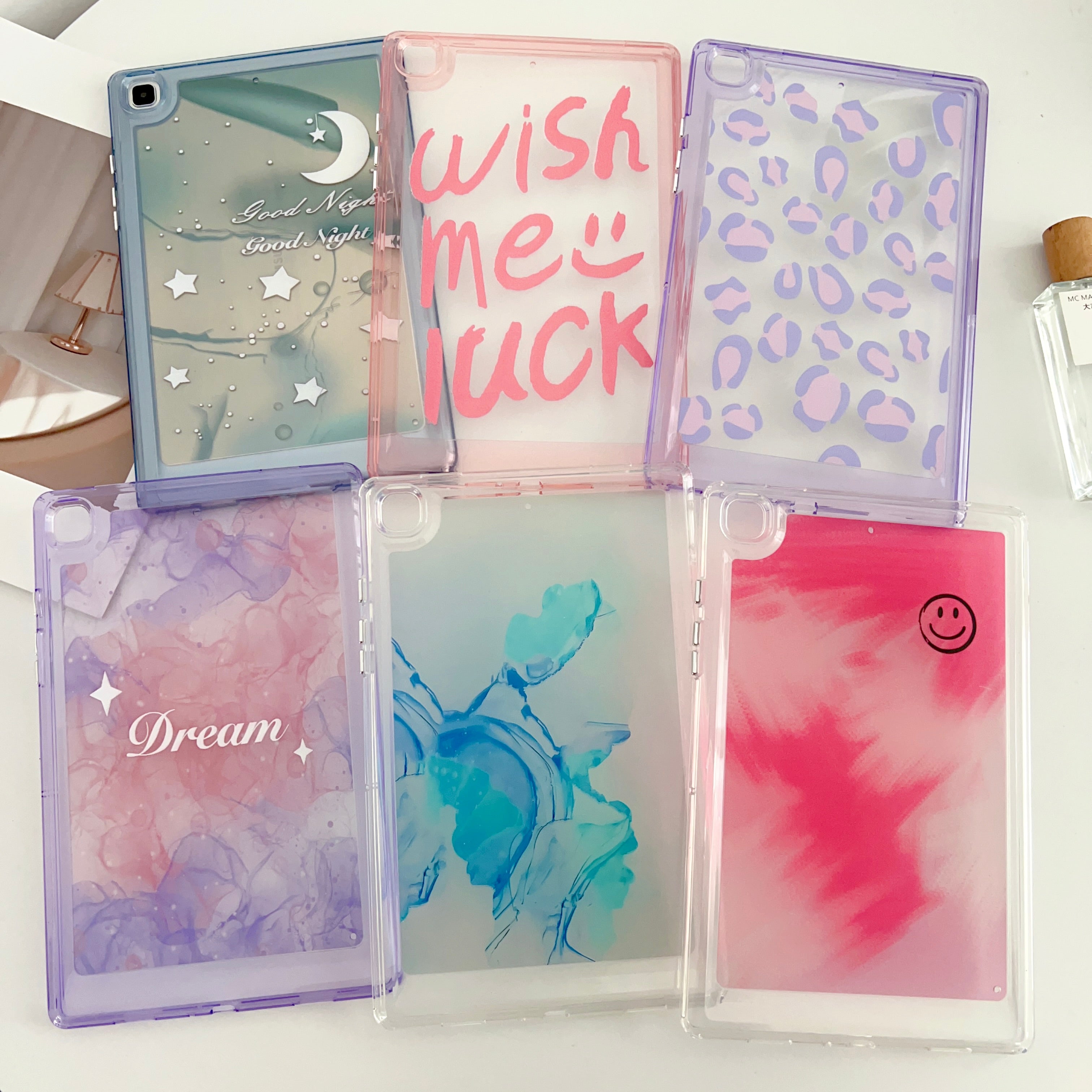 For Samsung Galaxy Tab A7 10.4 (2020) T500 T505 Protective Case Pattern Printing TPU PC Tablet Cover