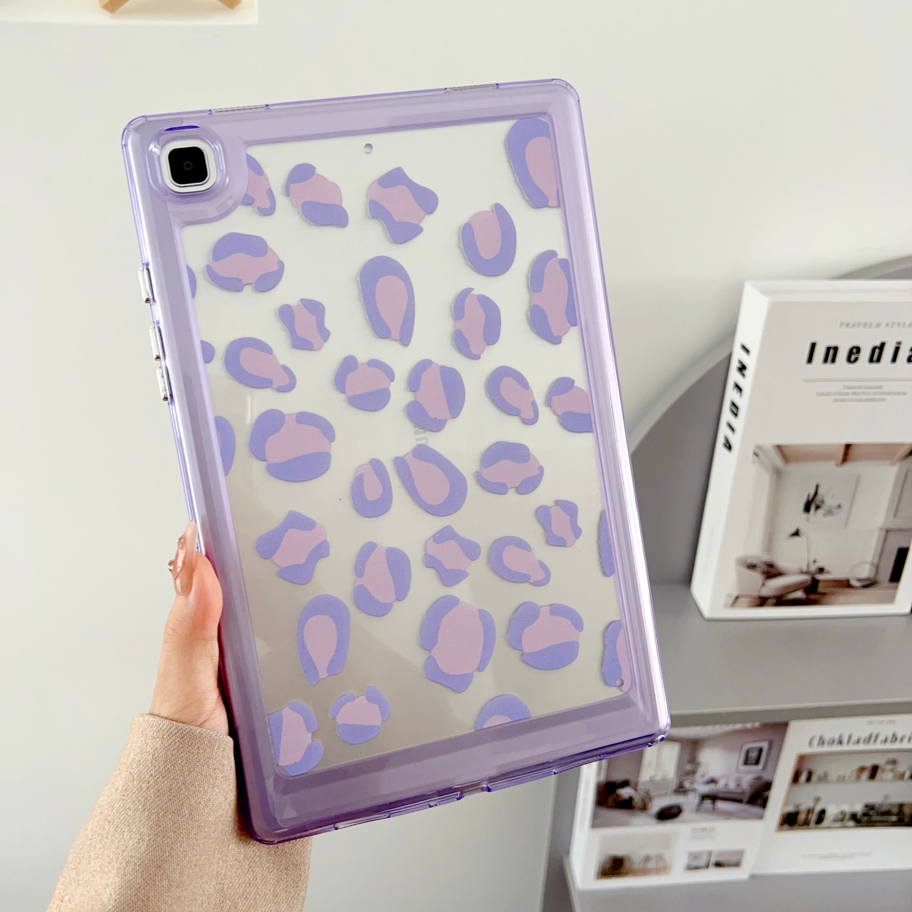 For Samsung Galaxy Tab A7 10.4 (2020) T500 T505 Protective Case Pattern Printing TPU PC Tablet Cover