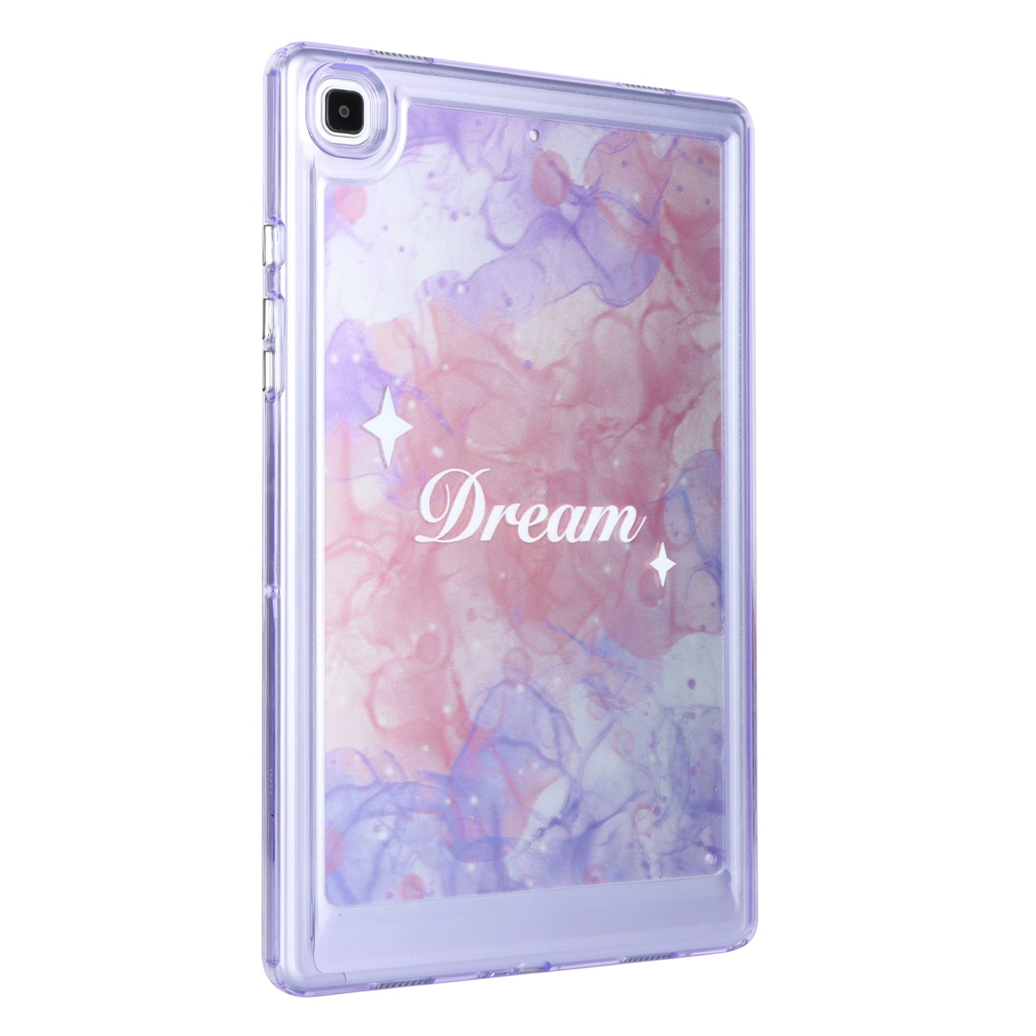For Samsung Galaxy Tab A7 Lite 8.7-inch T225 T220 Shockproof Cover Pattern Printing TPU PC Tablet Case
