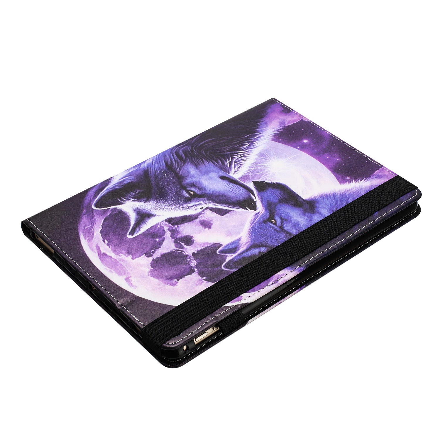 For Samsung Galaxy Tab A 10.1 (2016) T580 T585 PU Leather Tablet Case Stand Shockproof Pattern Printing Cover