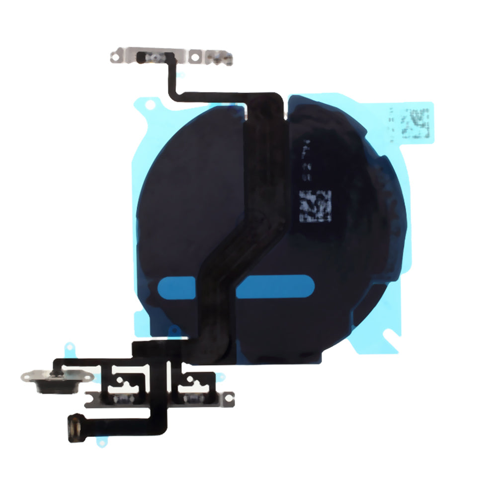 For iPhone 12 mini 5.4 inch Wireless Charging Power On/Off and Volume Buttons Flex Cable Phone Repair Part (without Logo)