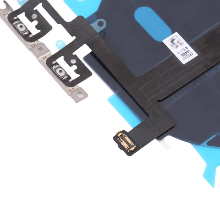 For iPhone 13 mini 5.4 inch Wireless Charging Power On/Off and Volume Buttons Flex Cable Cellphone Repair Part (without Logo)