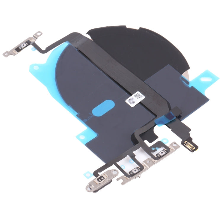 For iPhone 13 Pro Wireless Charging Power On/Off and Volume Buttons Flex Cable Phone Repair Part (without Logo)