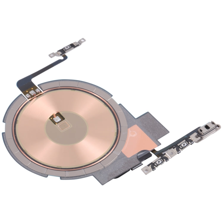 For iPhone 13 Pro Max 6.7 inch Replacement Wireless Charging Power On/Off and Volume Buttons Flex Cable (without Logo)