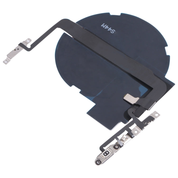 For iPhone 13 Pro Max 6.7 inch Replacement Wireless Charging Power On/Off and Volume Buttons Flex Cable (without Logo)