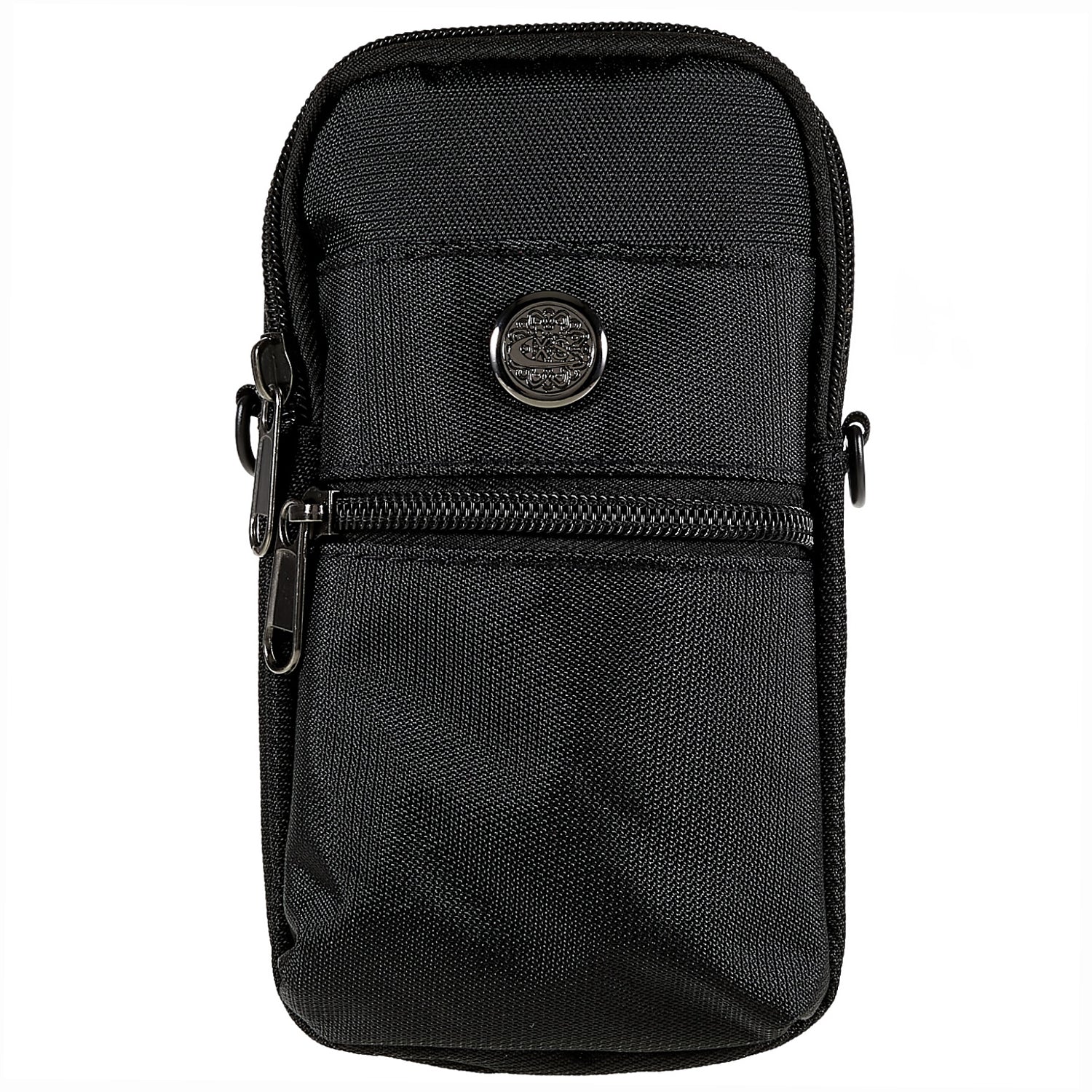 Universal Waist Bag for Phones within 6-inch Dual Layer Oxford Cloth Belt Phone Pouch for Outdoor Sports