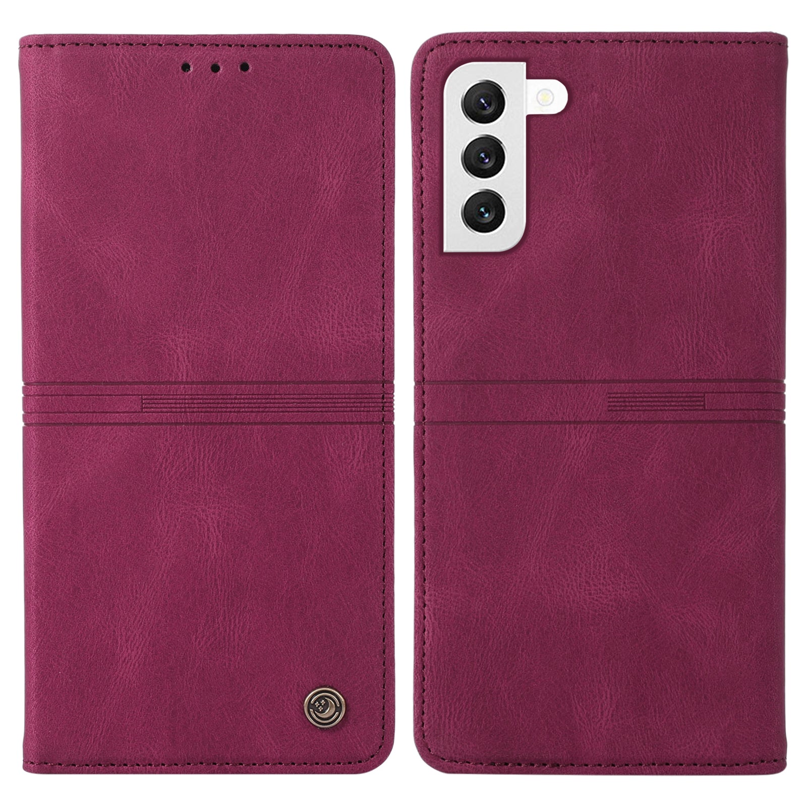 For Samsung Galaxy S23 Dream Series Phone Leather Case Wallet Stand Mobile Phone Protective Cover