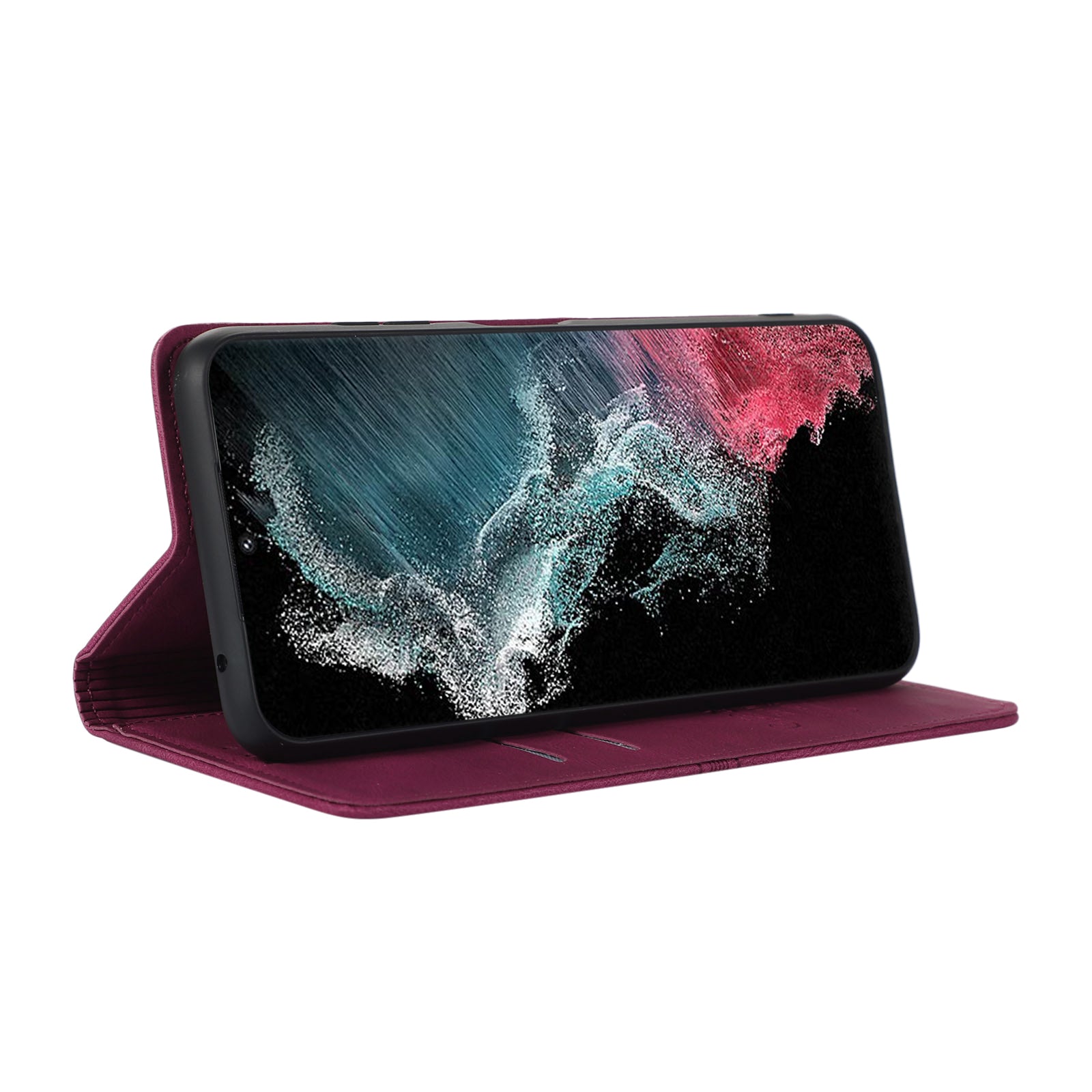 For Samsung Galaxy S23 Ultra Dream Series Anti-drop PU Leather Phone Wallet Case Stand Protective Phone Cover