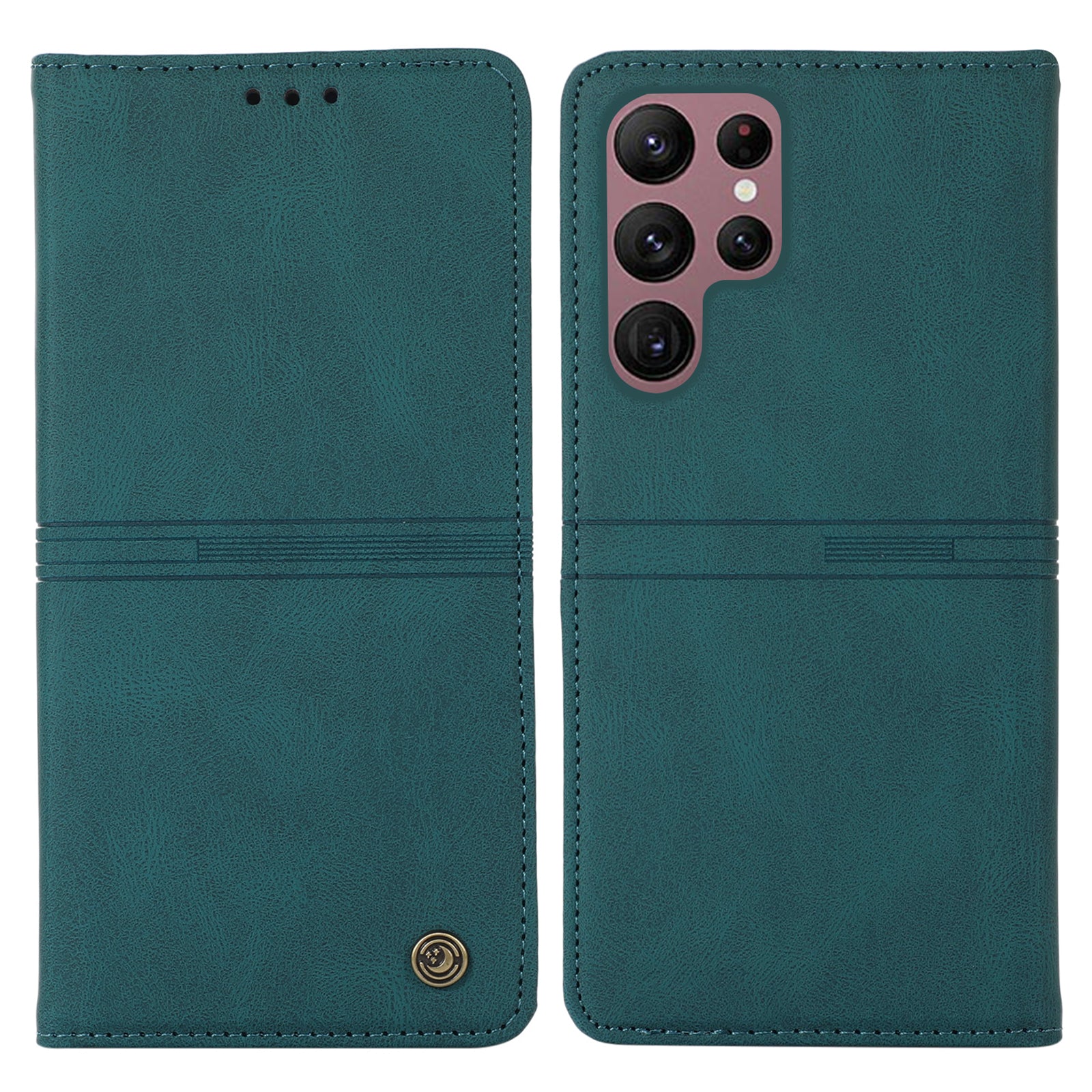 For Samsung Galaxy S23 Ultra Dream Series Anti-drop PU Leather Phone Wallet Case Stand Protective Phone Cover