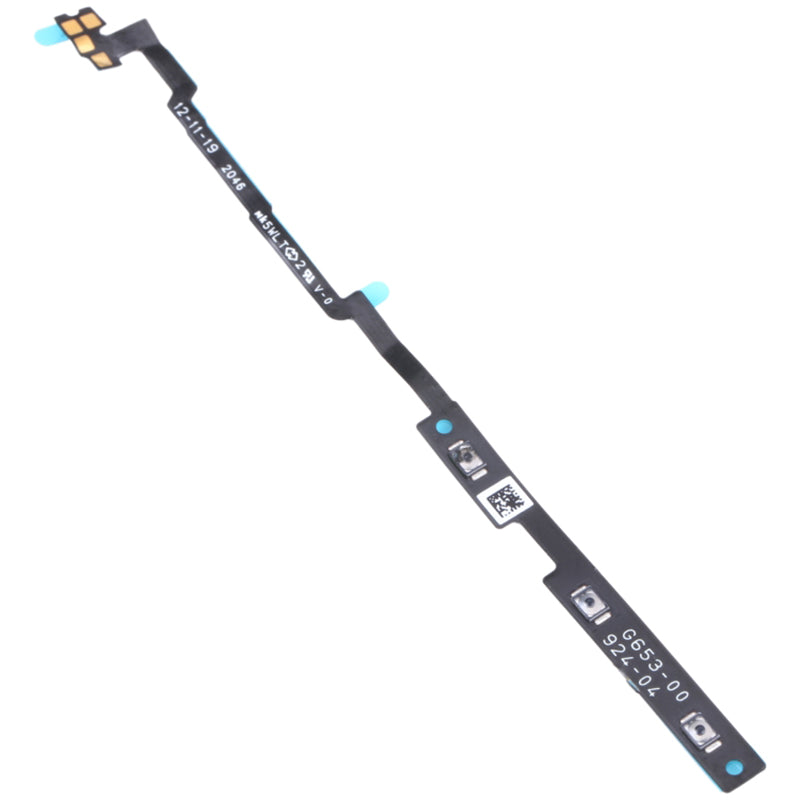 For Google Pixel 4a 5G GD1YQ G025I OEM Power On/Off and Volume Flex Cable Replacement Part (without Logo)