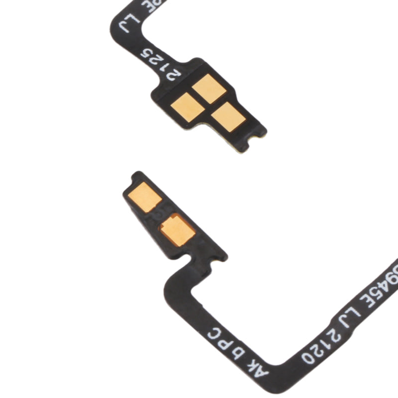 OEM Power On/Off and Volume Buttons Flex Cable for OnePlus Nord N100 (without Logo)