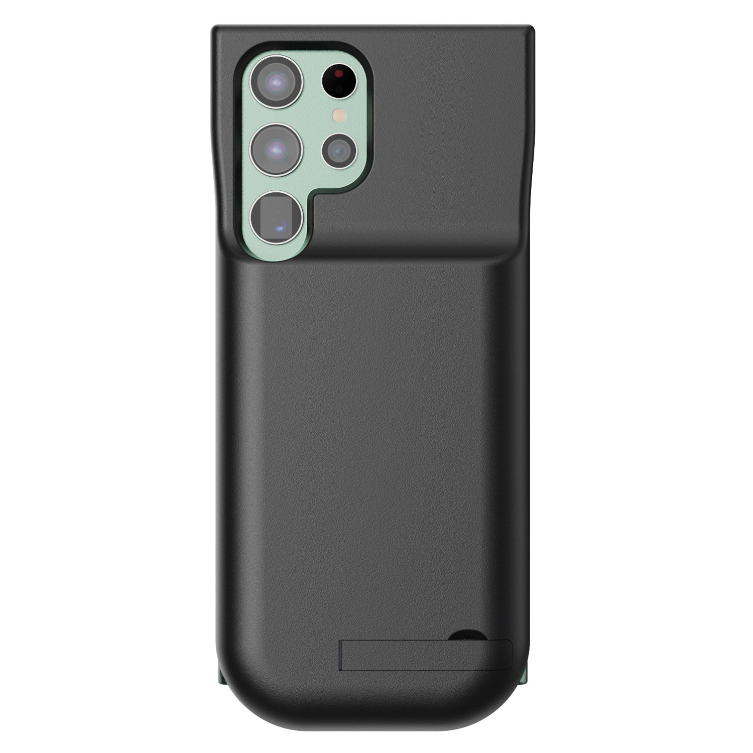 T36 pro Samsung Galaxy S23 Ultra Back Battery Case Přenosné 6000mAh Power Bank nabíjecí pouzdro se stojánkem