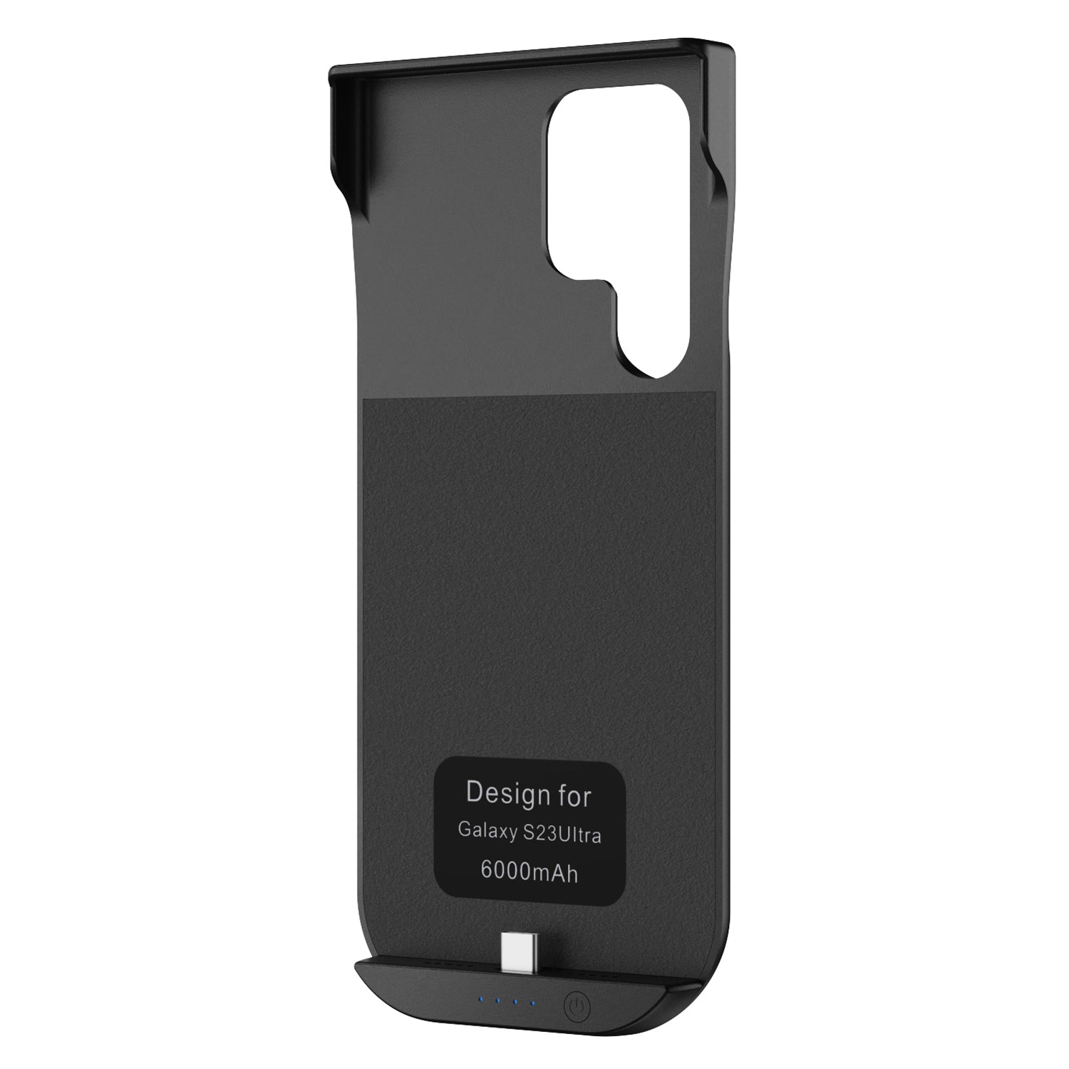 T36 pro Samsung Galaxy S23 Ultra Back Battery Case Přenosné 6000mAh Power Bank nabíjecí pouzdro se stojánkem