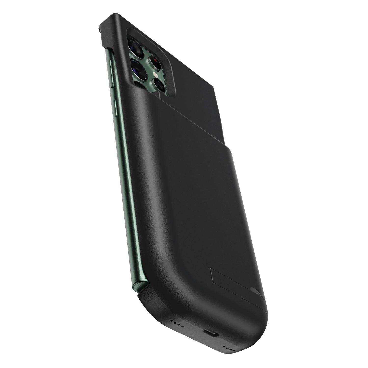 T36 pro Samsung Galaxy S23 Ultra Back Battery Case Přenosné 6000mAh Power Bank nabíjecí pouzdro se stojánkem