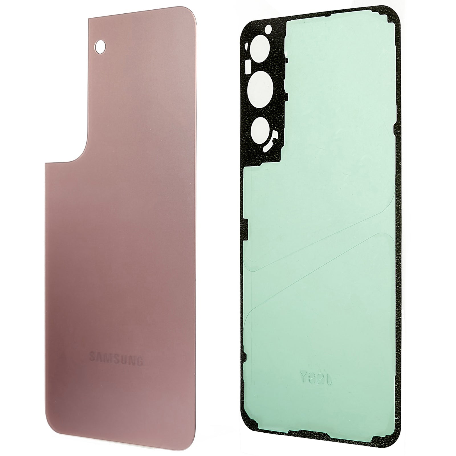 For Samsung Galaxy S22 5G S901 Battery Housing Cover with Adhesive Sticker Replacement Parts