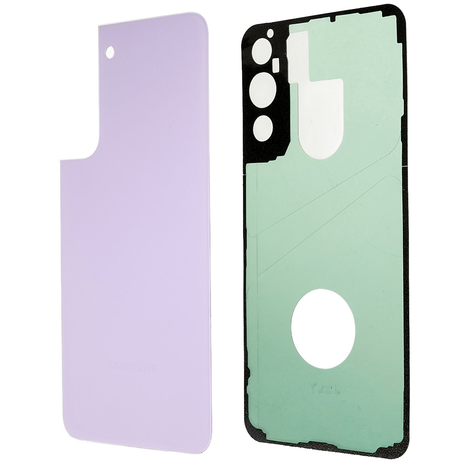 Pro Samsung Galaxy S22 5G S906 Kryt pouzdra baterie s lepicí nálepkou Náhradní díly telefonu