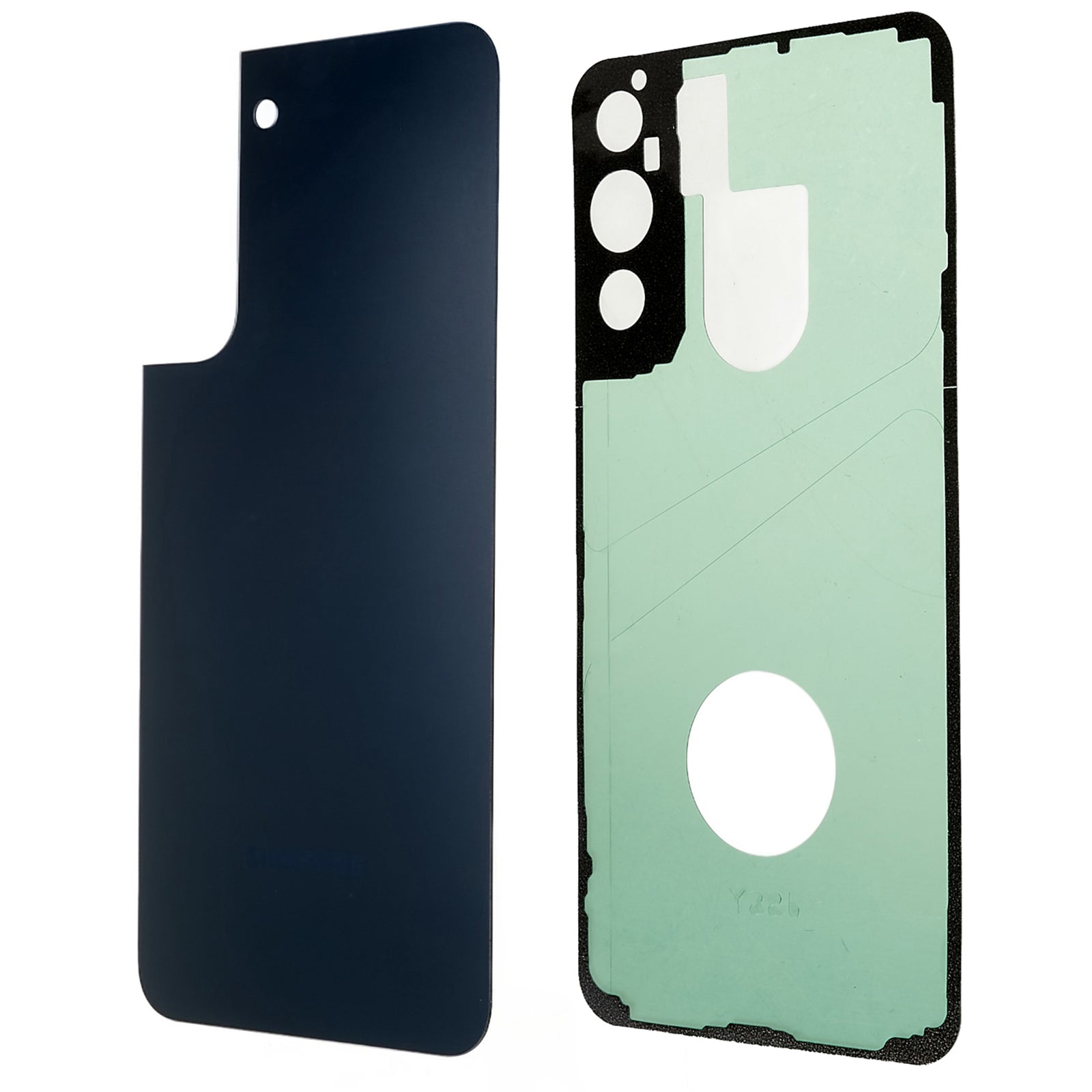 Pro Samsung Galaxy S22 5G S906 Kryt pouzdra baterie s lepicí nálepkou Náhradní díly telefonu