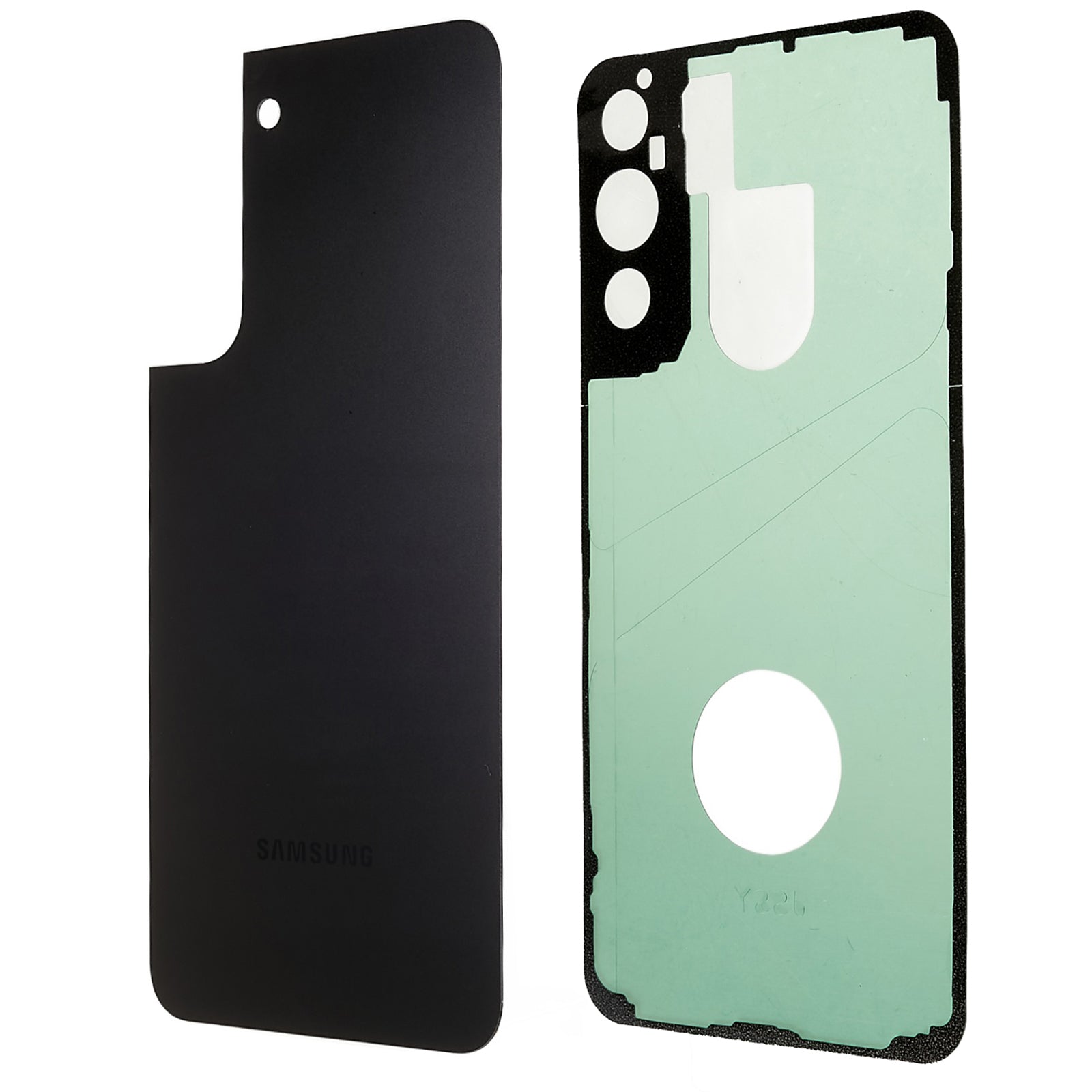 Pro Samsung Galaxy S22 5G S906 Kryt pouzdra baterie s lepicí nálepkou Náhradní díly telefonu