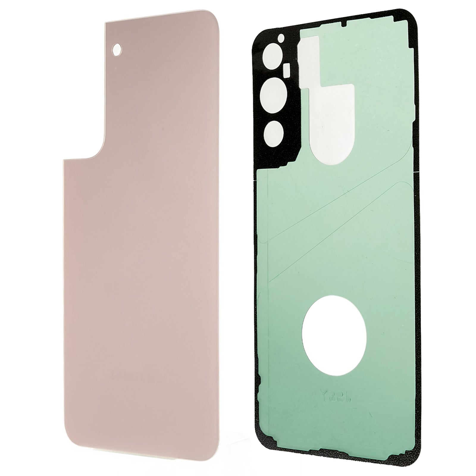 Pro Samsung Galaxy S22 5G S906 Kryt pouzdra baterie s lepicí nálepkou Náhradní díly telefonu