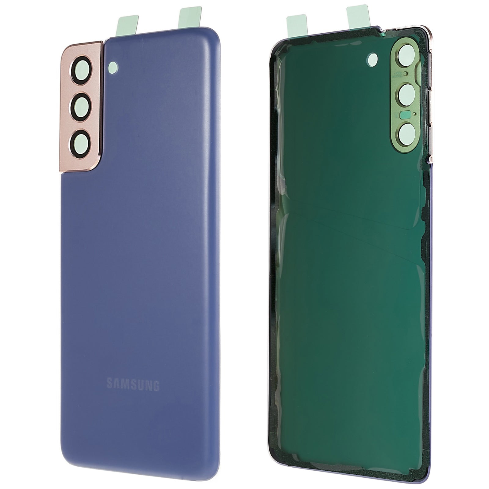 For Samsung Galaxy S21 5G G991 Battery Housing with Adhesive Sticker Camera Lens Cover