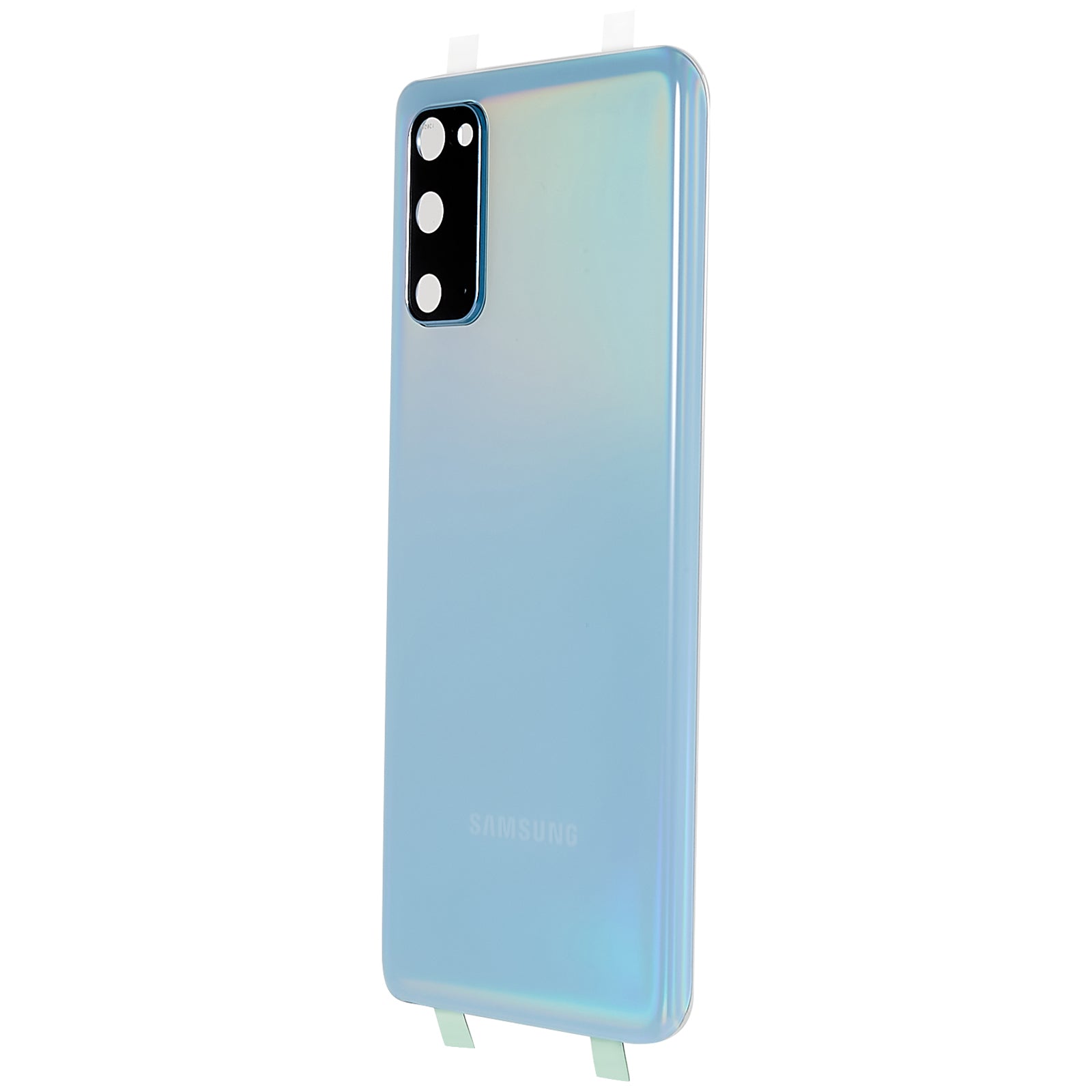 For Samsung Galaxy S20 4G G980 S20 5G G981 Battery Housing with Adhesive Sticker Camera Lens Cover